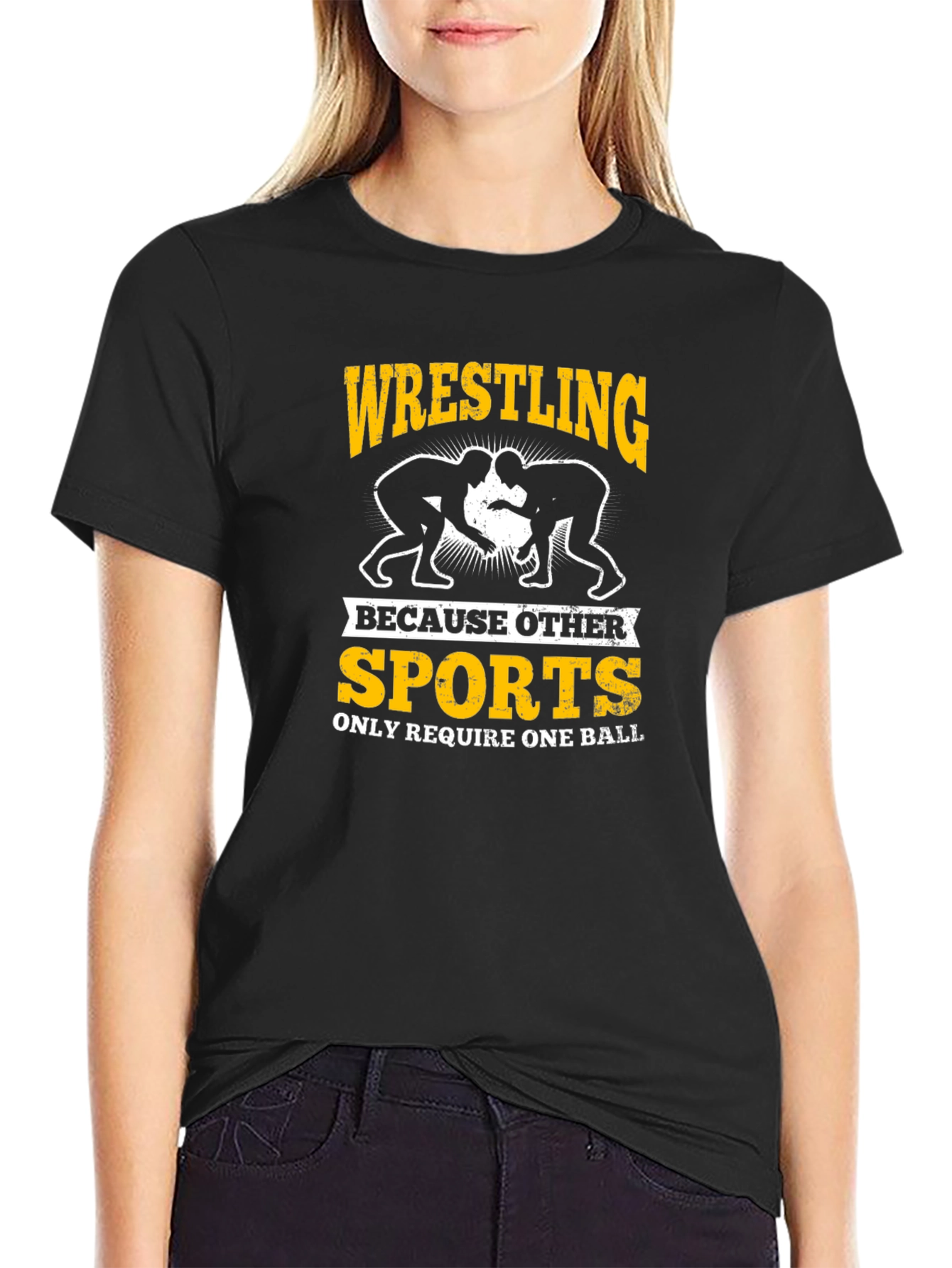 Wrestling T-Shirt - Funny Sports Graphic Tee