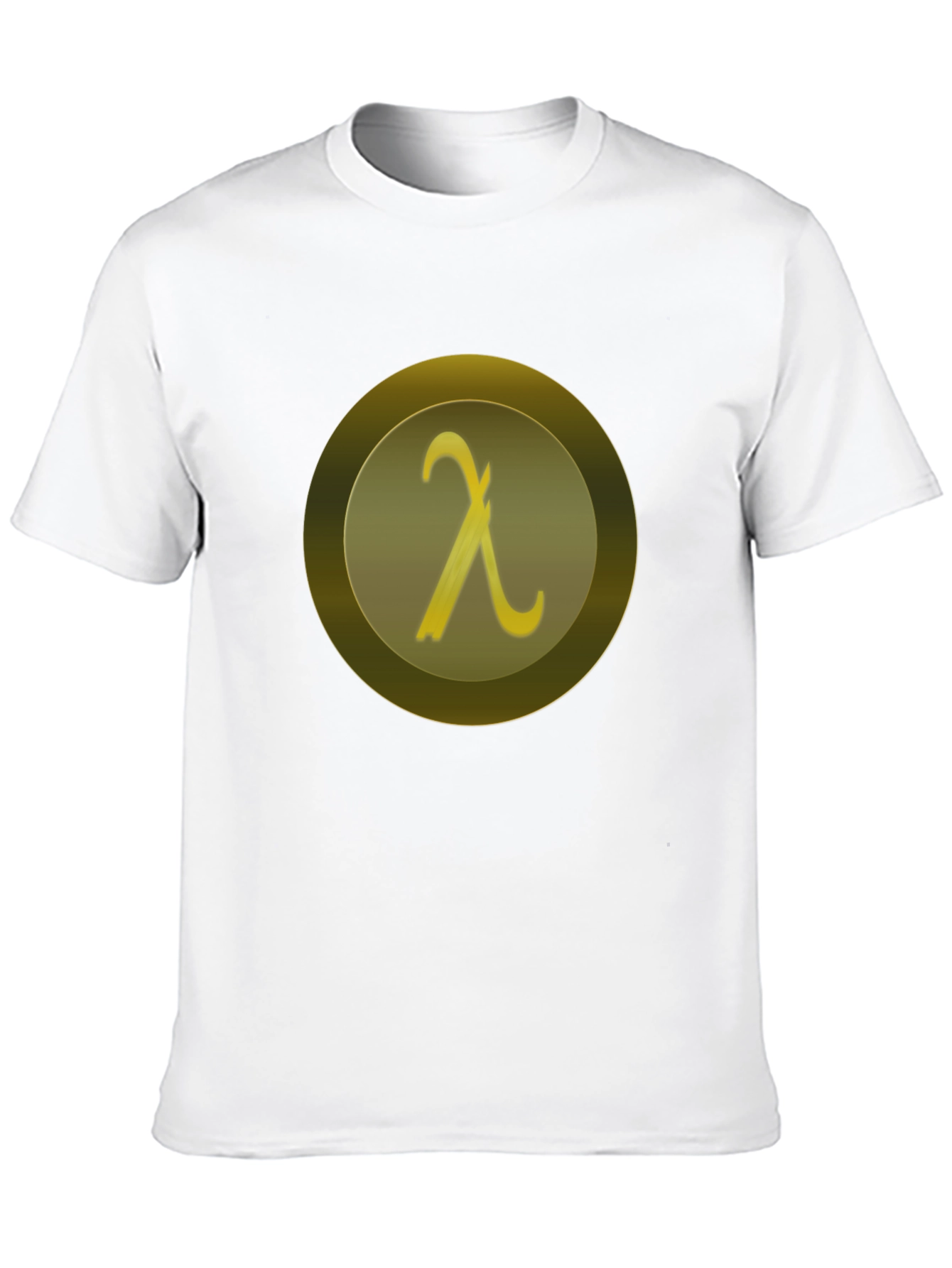 Lambda Symbol Black T-Shirt