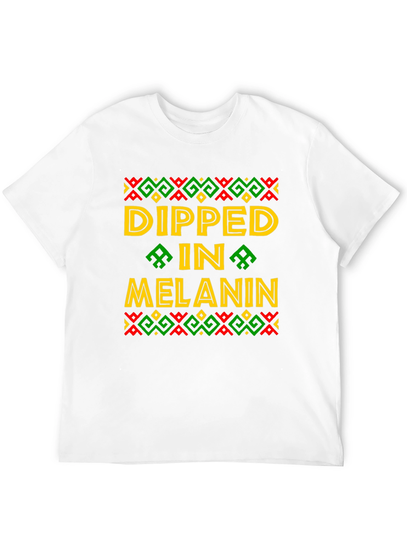 Dipped in Melanin Graphic T-Shirt - Black Pride