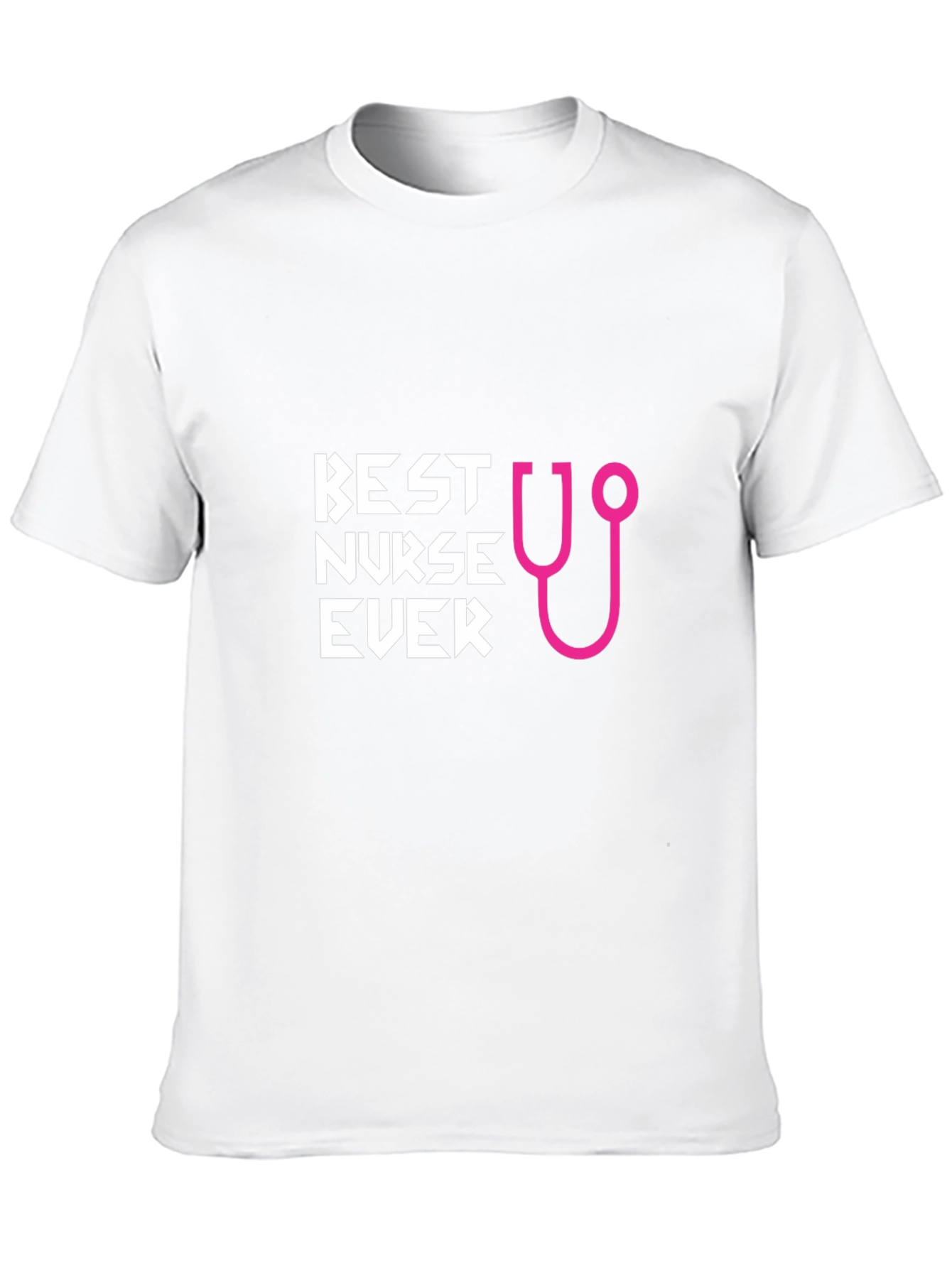Best Nurse Ever Graphic T-Shirt - Black