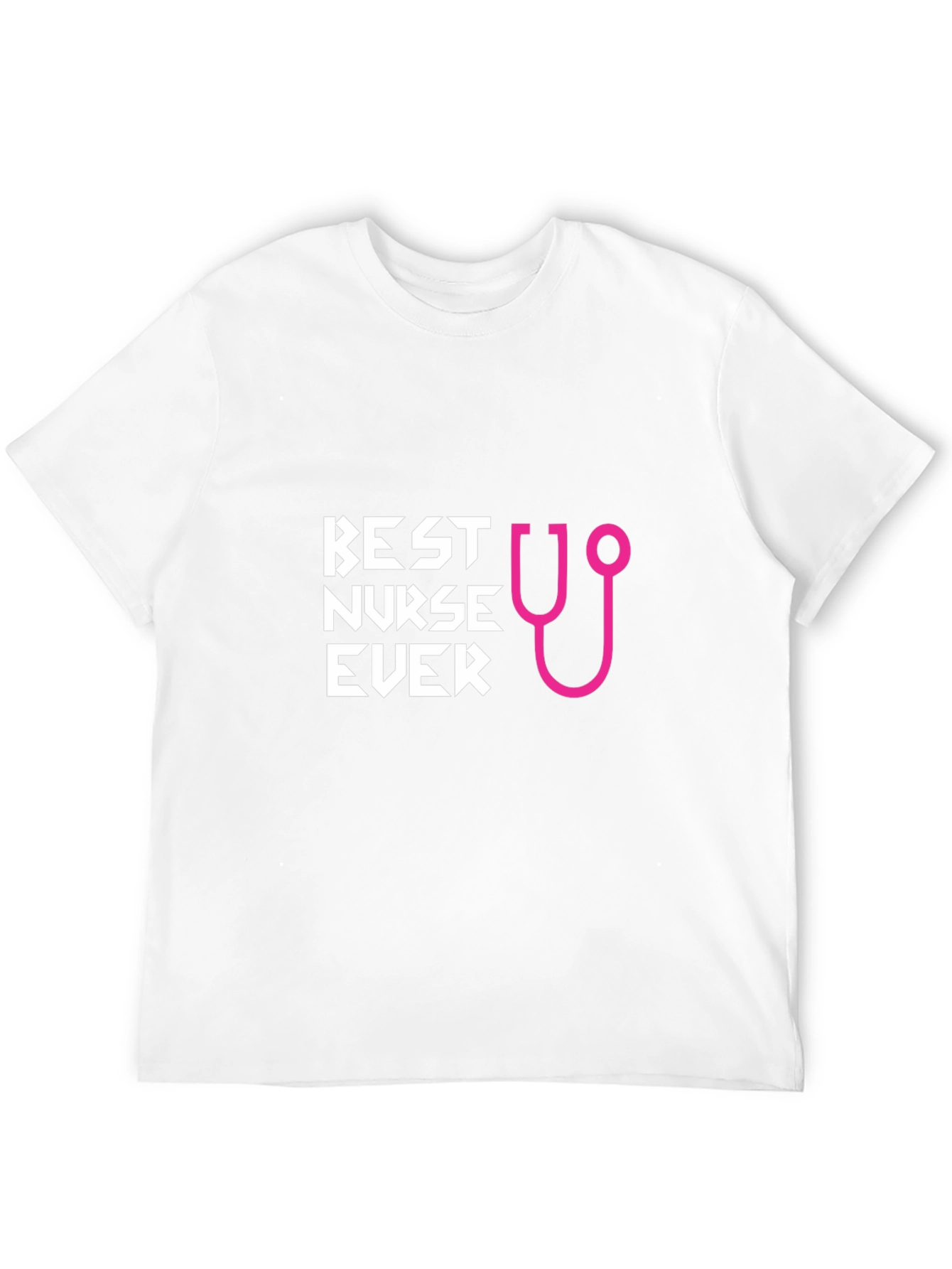 Best Nurse Ever Graphic T-Shirt - Black
