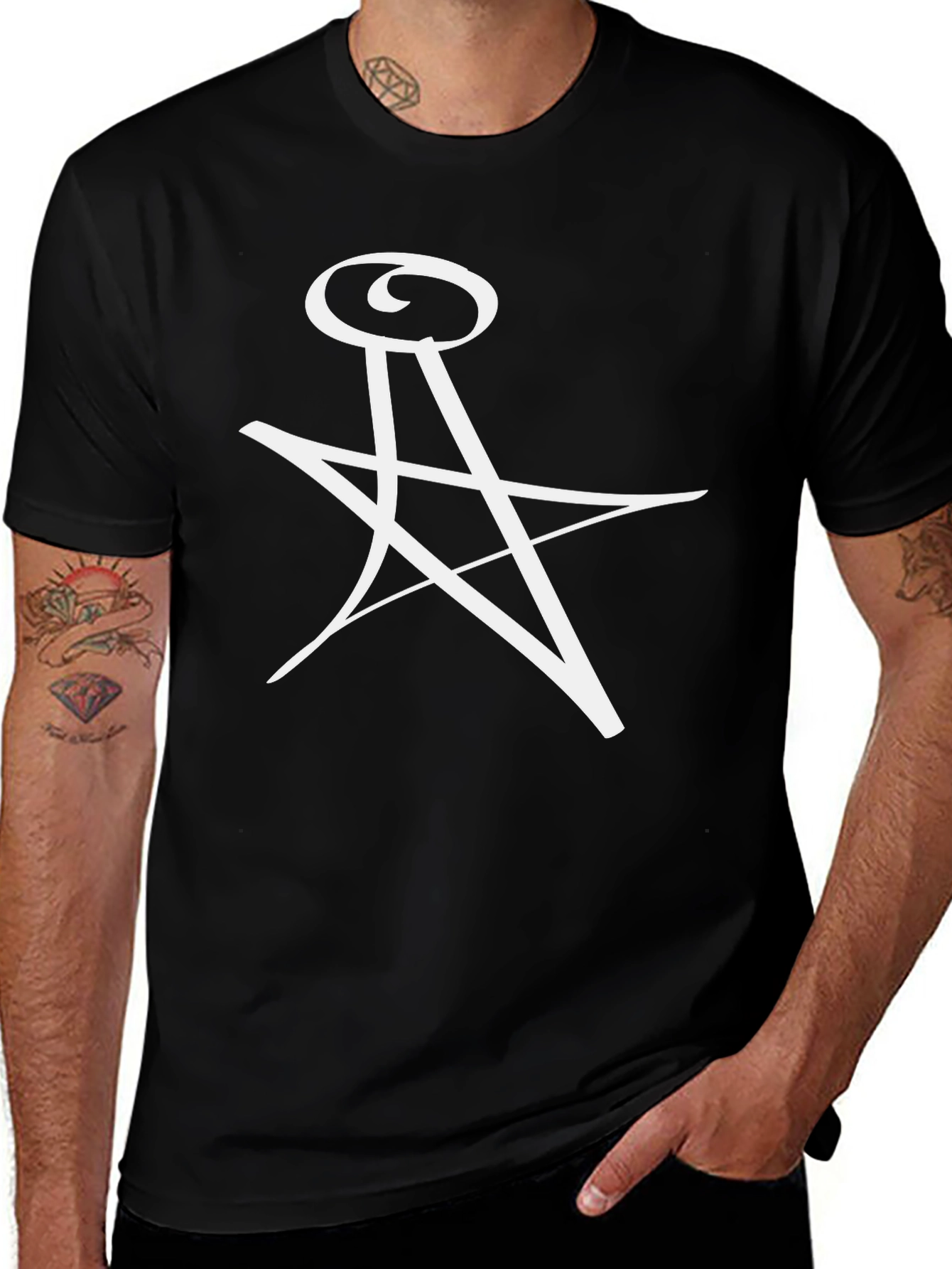 Occult Symbol Black T-Shirt