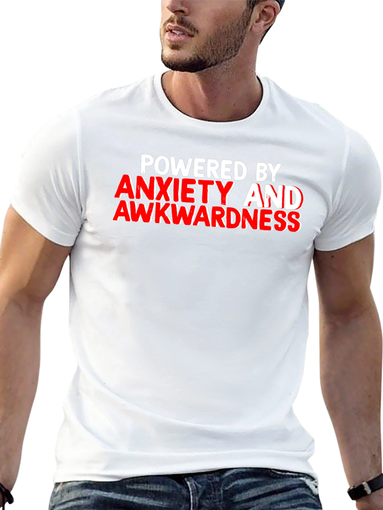 Anxiety & Awkwardness T-Shirt: Black