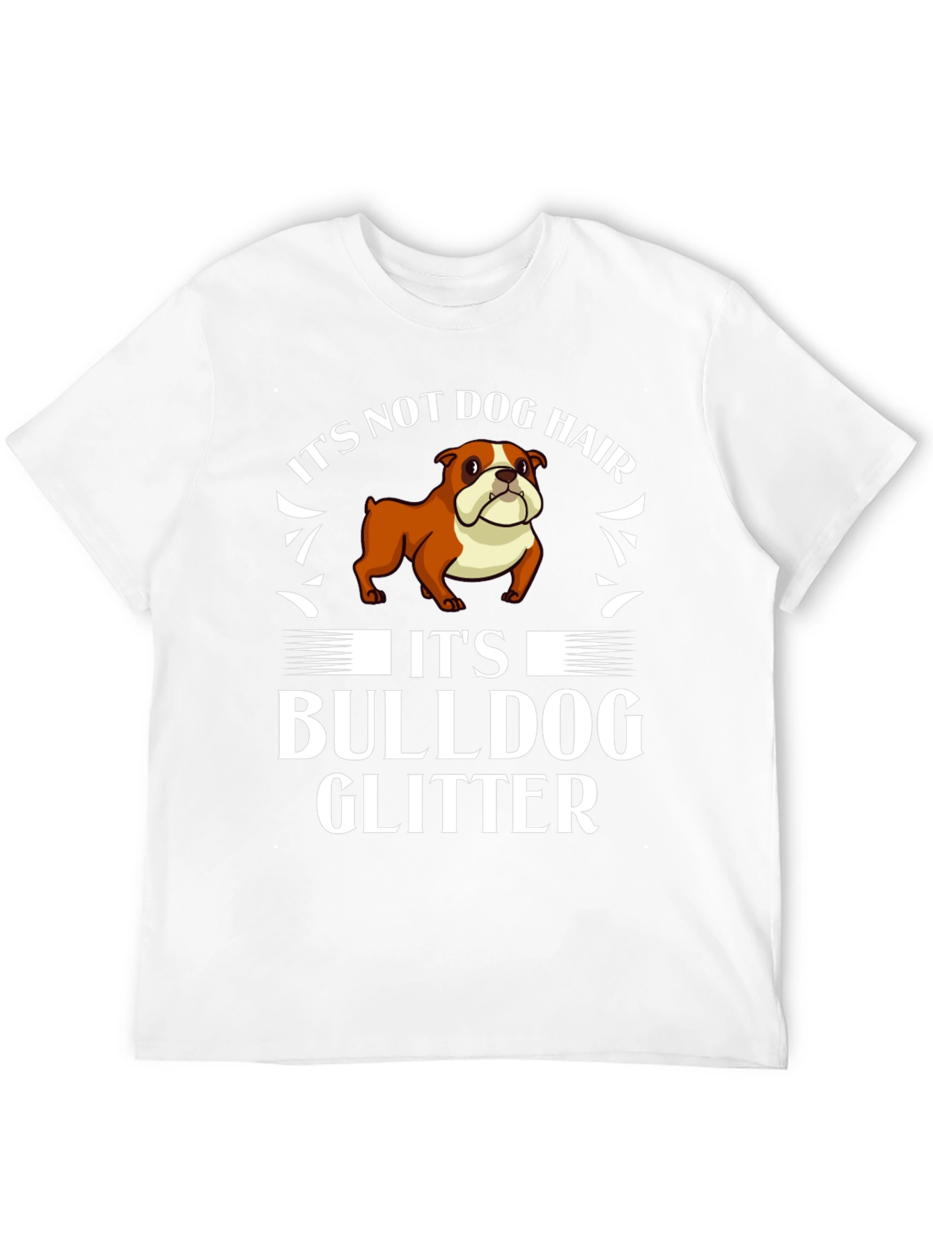 Bulldog Glitter T-Shirt
