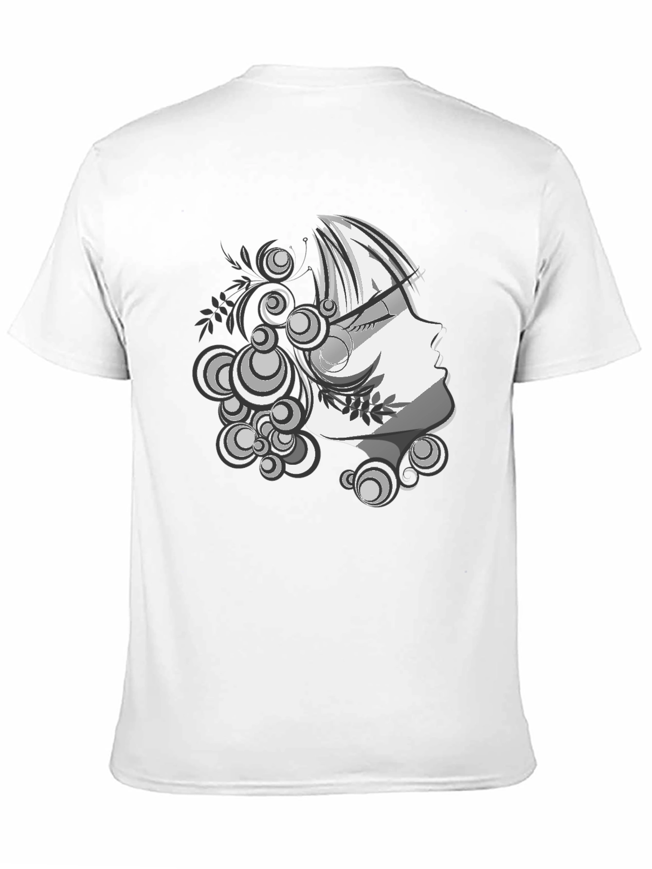 Modern Art Graphic Tee - Stylish Black T-Shirt