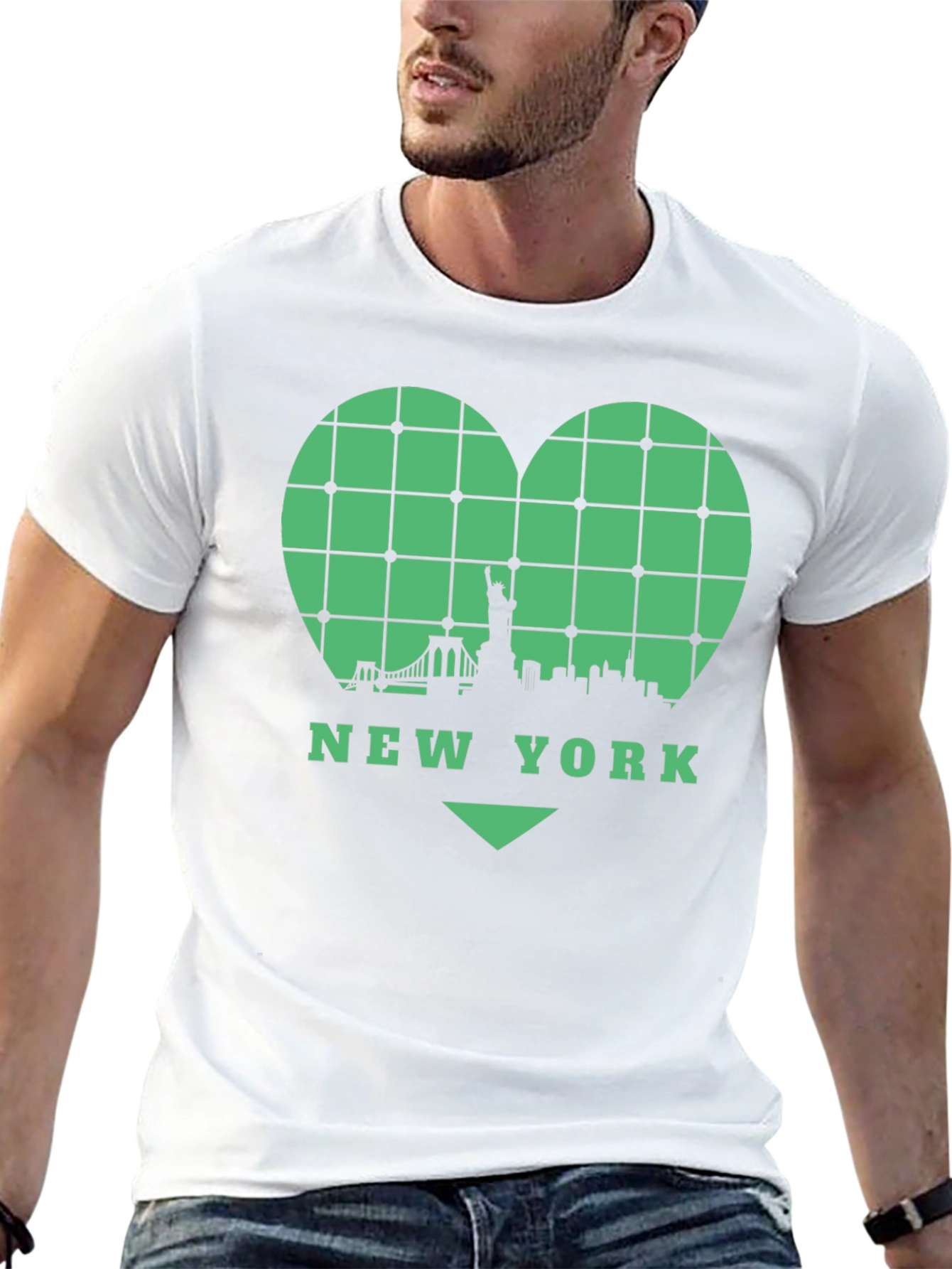 New York City Skyline Graphic Tee