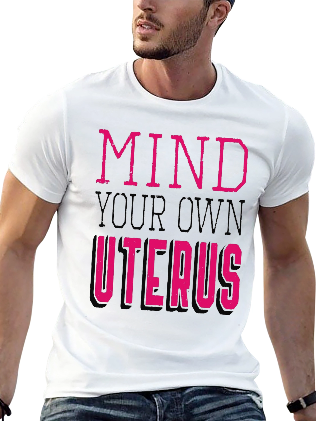 Mind Your Own Uterus Graphic Tee