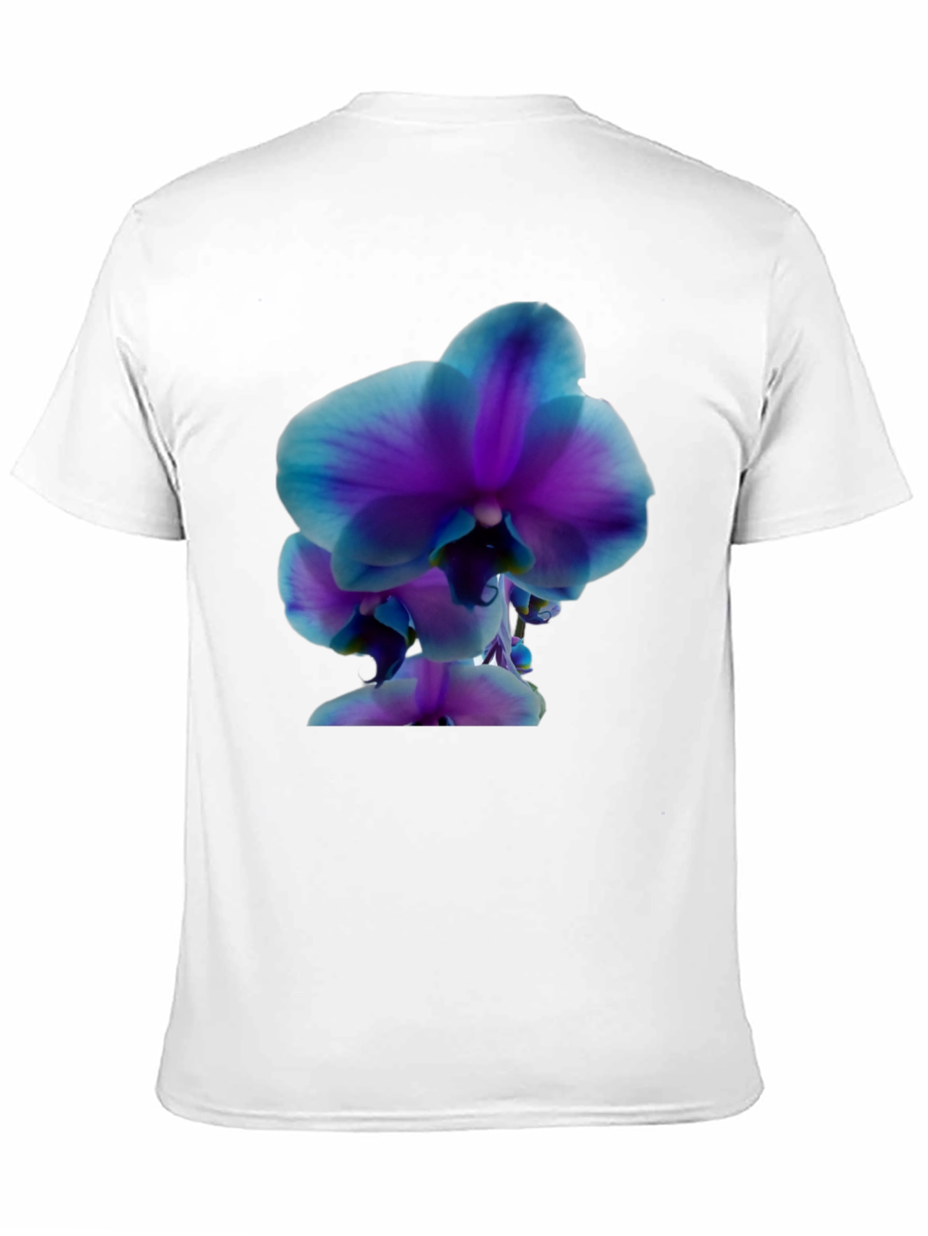 Orchid Graphic Tee - Stylish Black T-Shirt