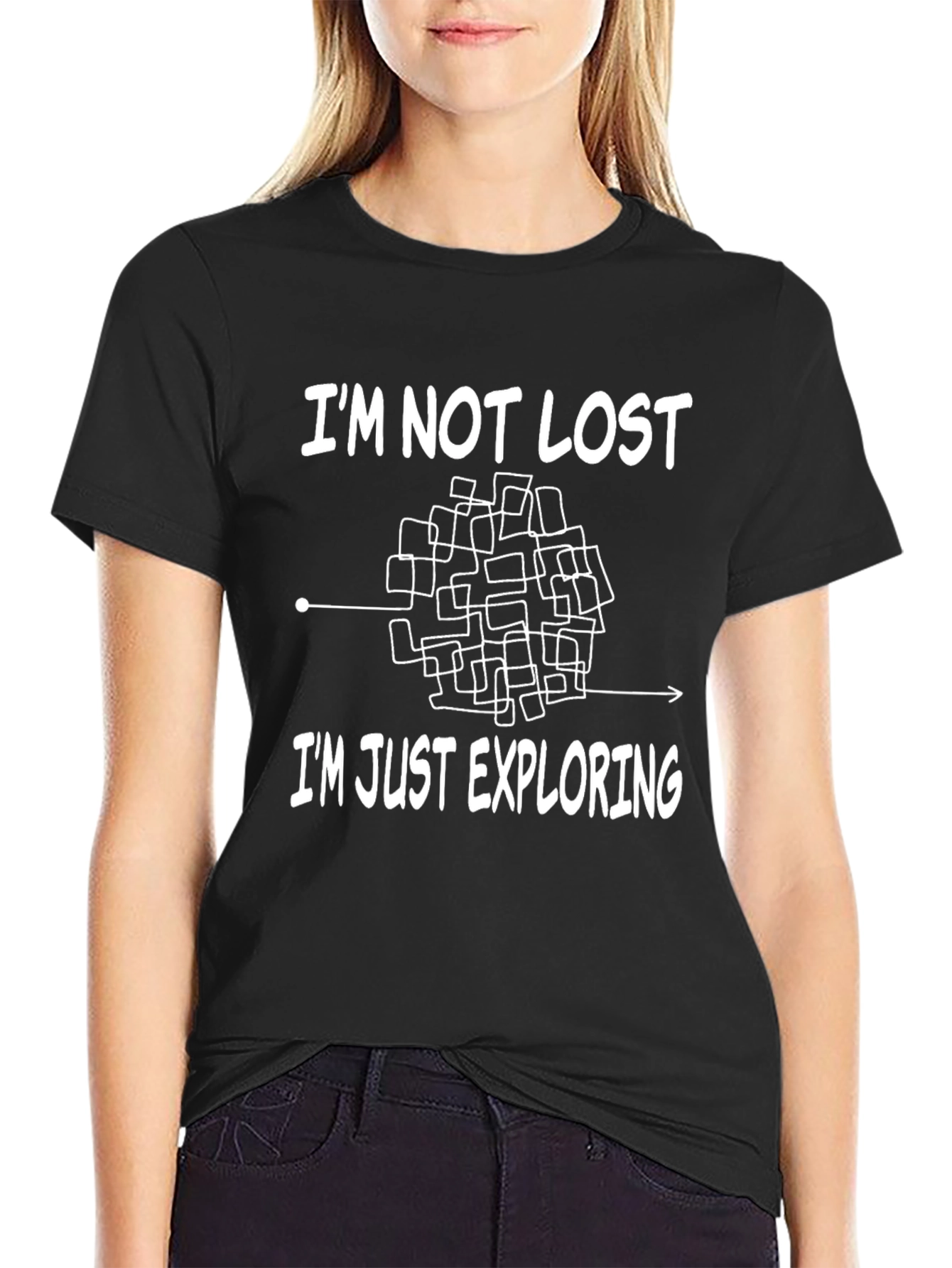 Im Not Lost T-Shirt - Exploring Design