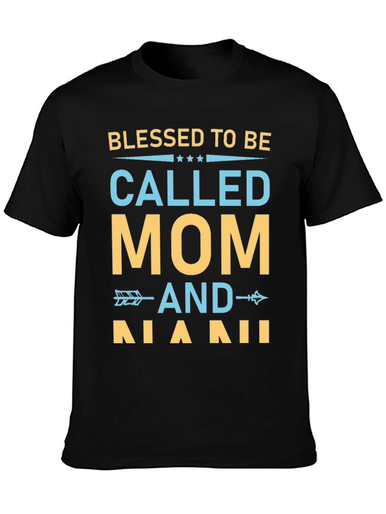 Blessed To Be Called Mom & Nana Graphic Tee