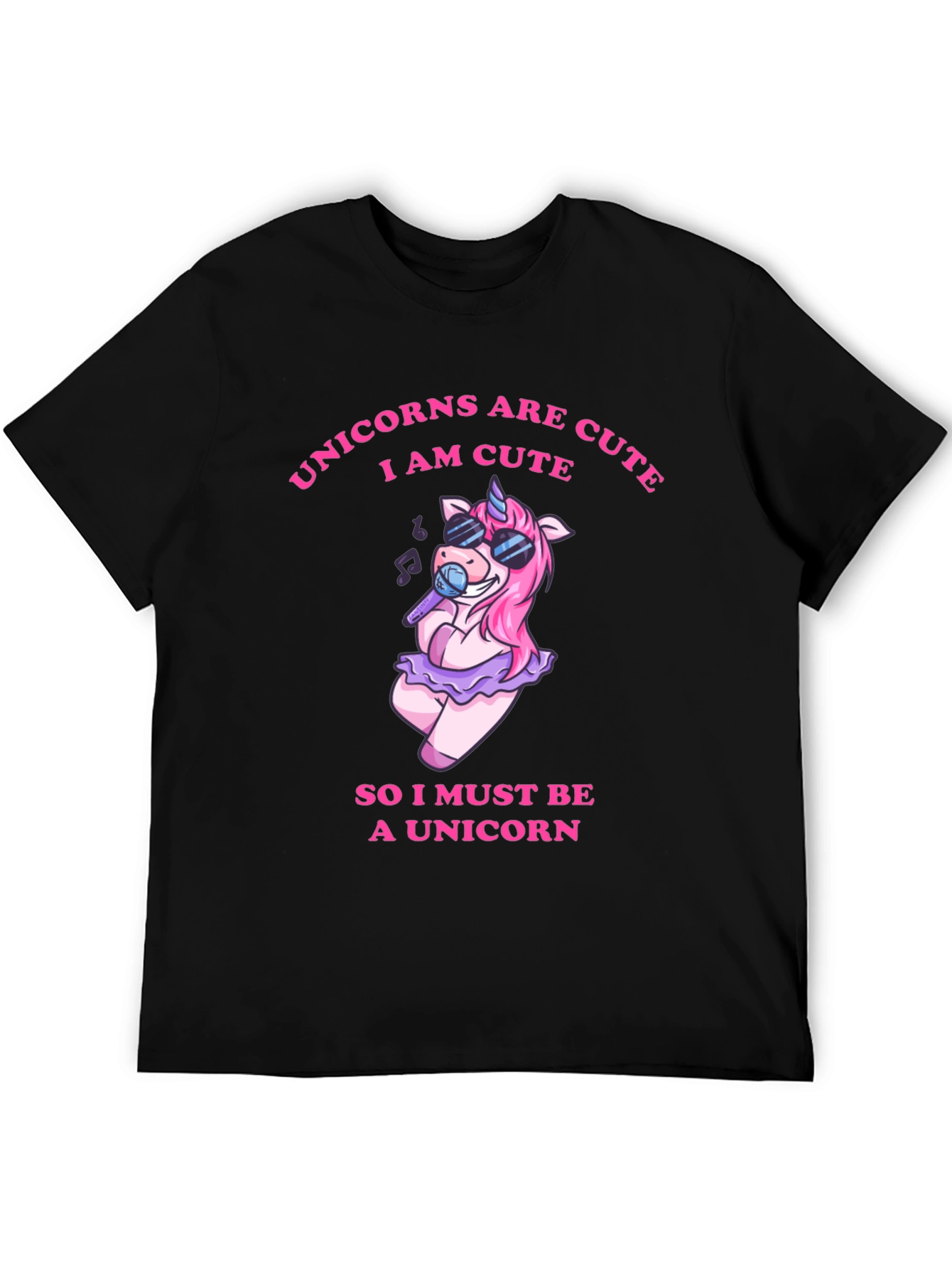 Unicorns Are Cute Graphic T-Shirt