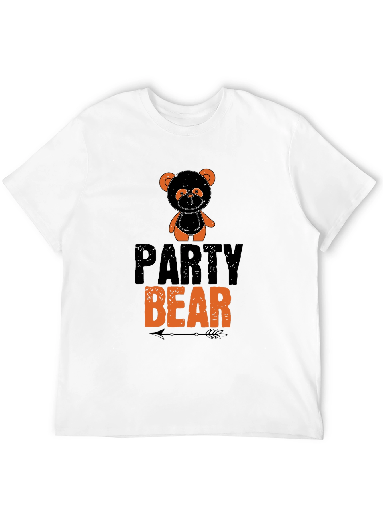 Party Bear Graphic Print T-Shirt