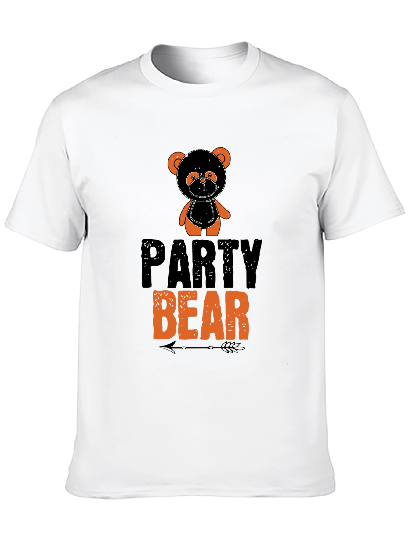 Party Bear Graphic Print T-Shirt