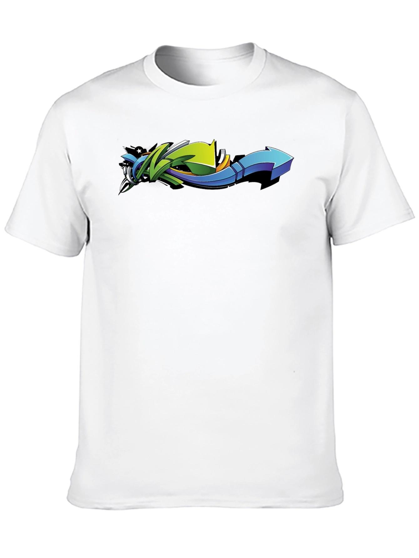 Cool Arrow Graphic Tee - Urban Style Black T-Shirt