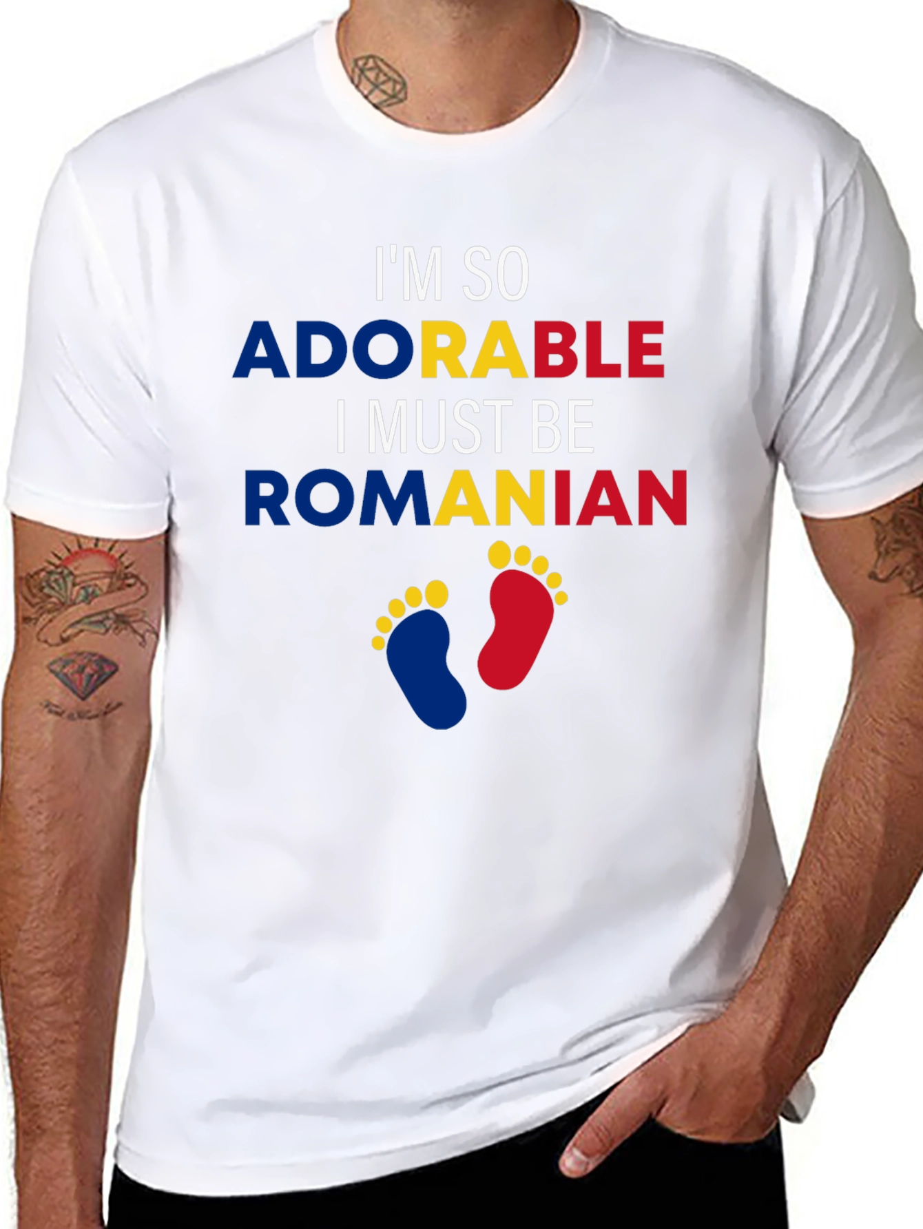 Adorable Romanian T-Shirt Funny Novelty Tee