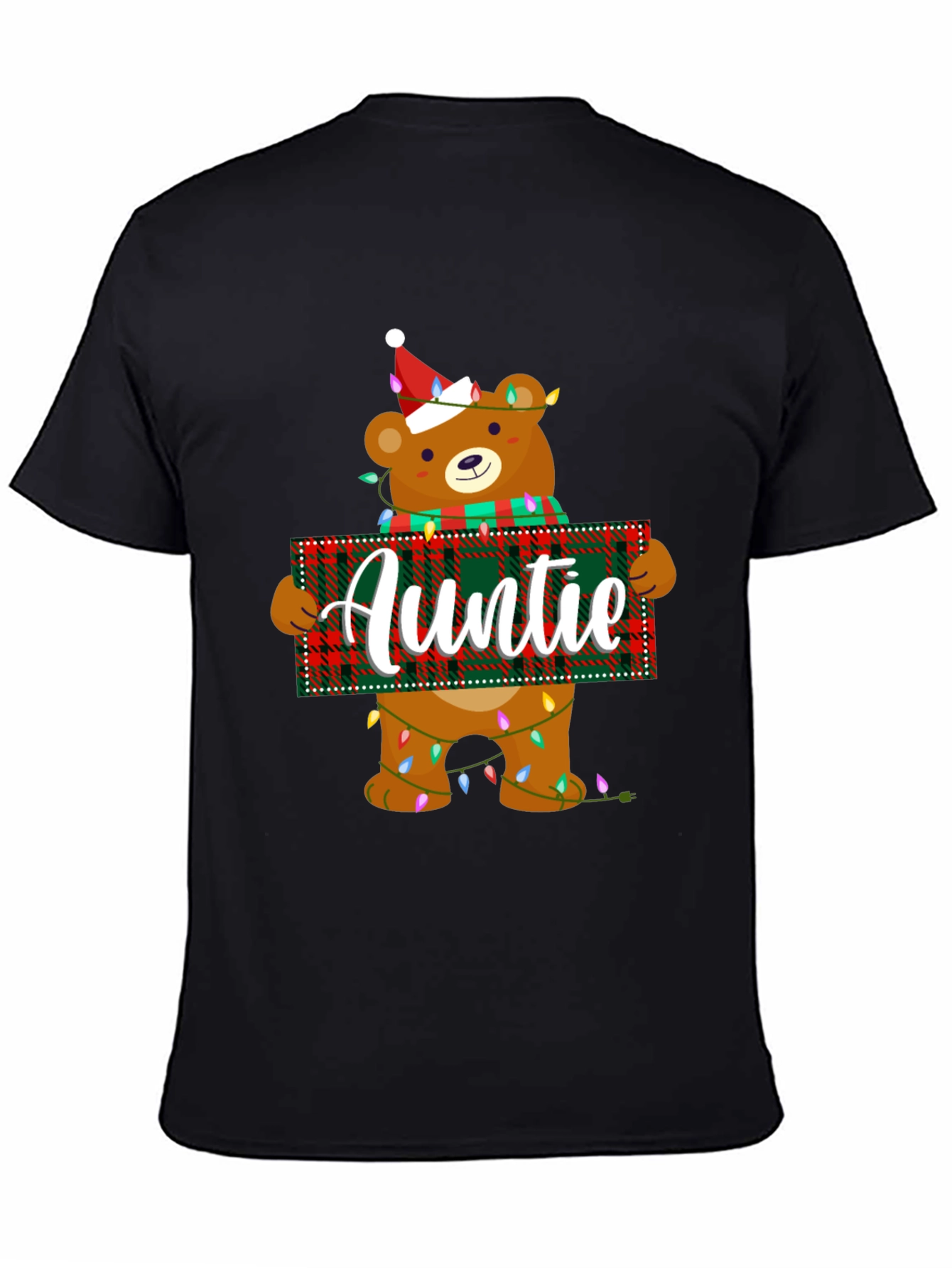 Auntie Christmas Bear T-Shirt