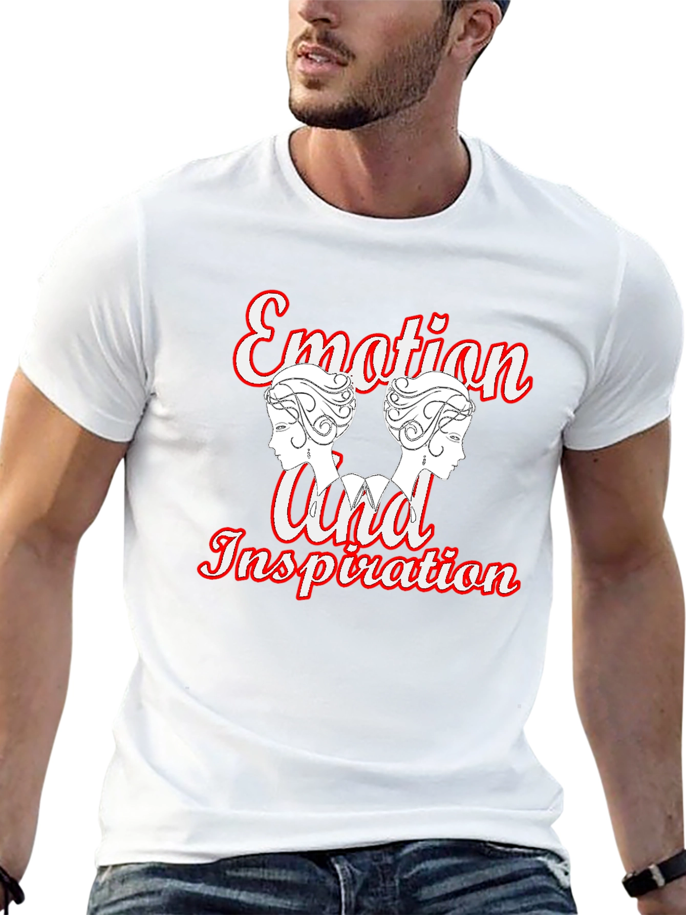 Emotion and Inspiration Graphic Tee - Trendy Unisex T-Shirt