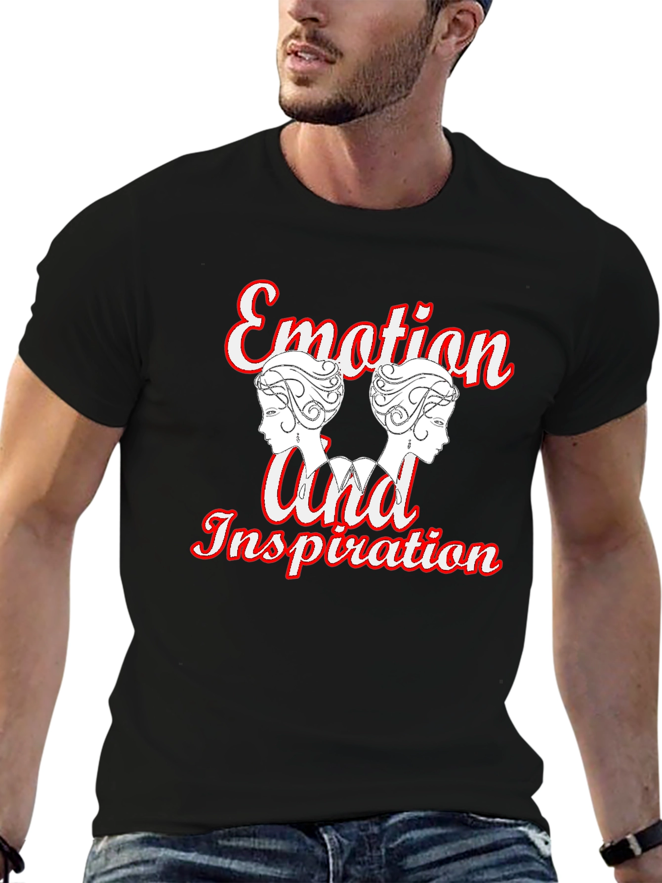 Emotion and Inspiration Graphic Tee - Trendy Unisex T-Shirt