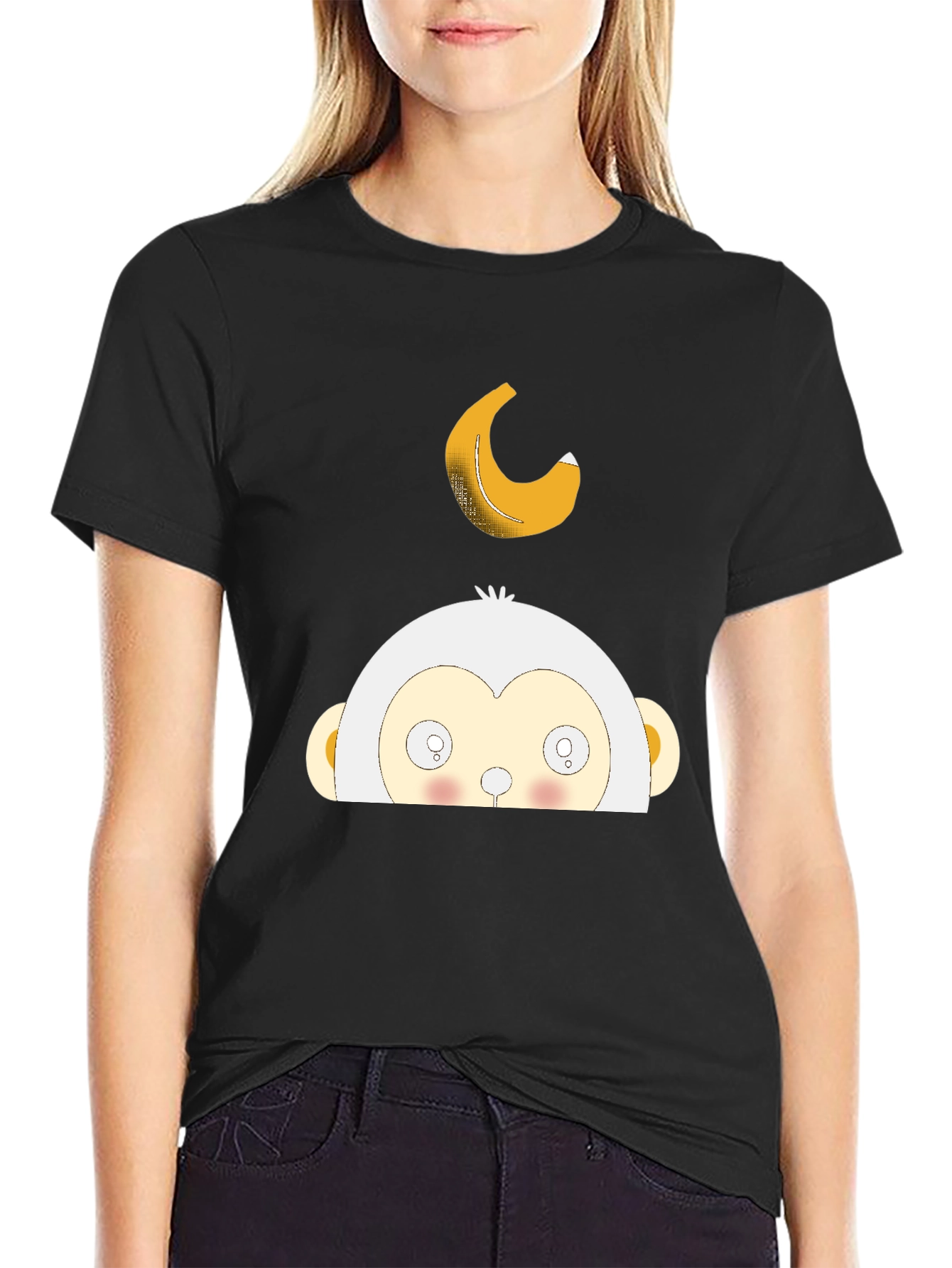 Monkey & Banana Graphic T-Shirt