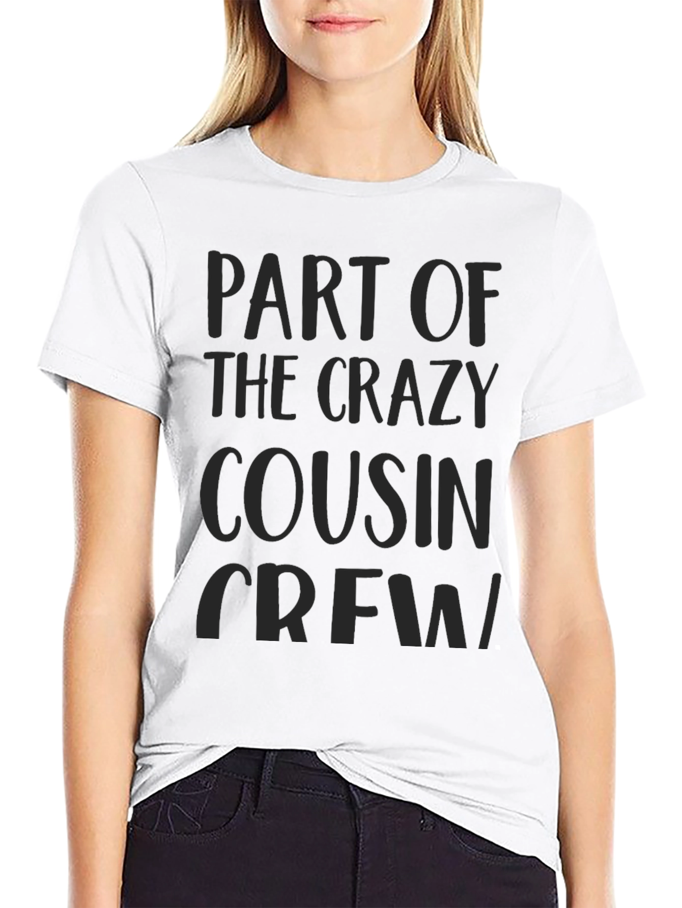 Crazy Cousin Crew T-Shirt - Matching Family Tee