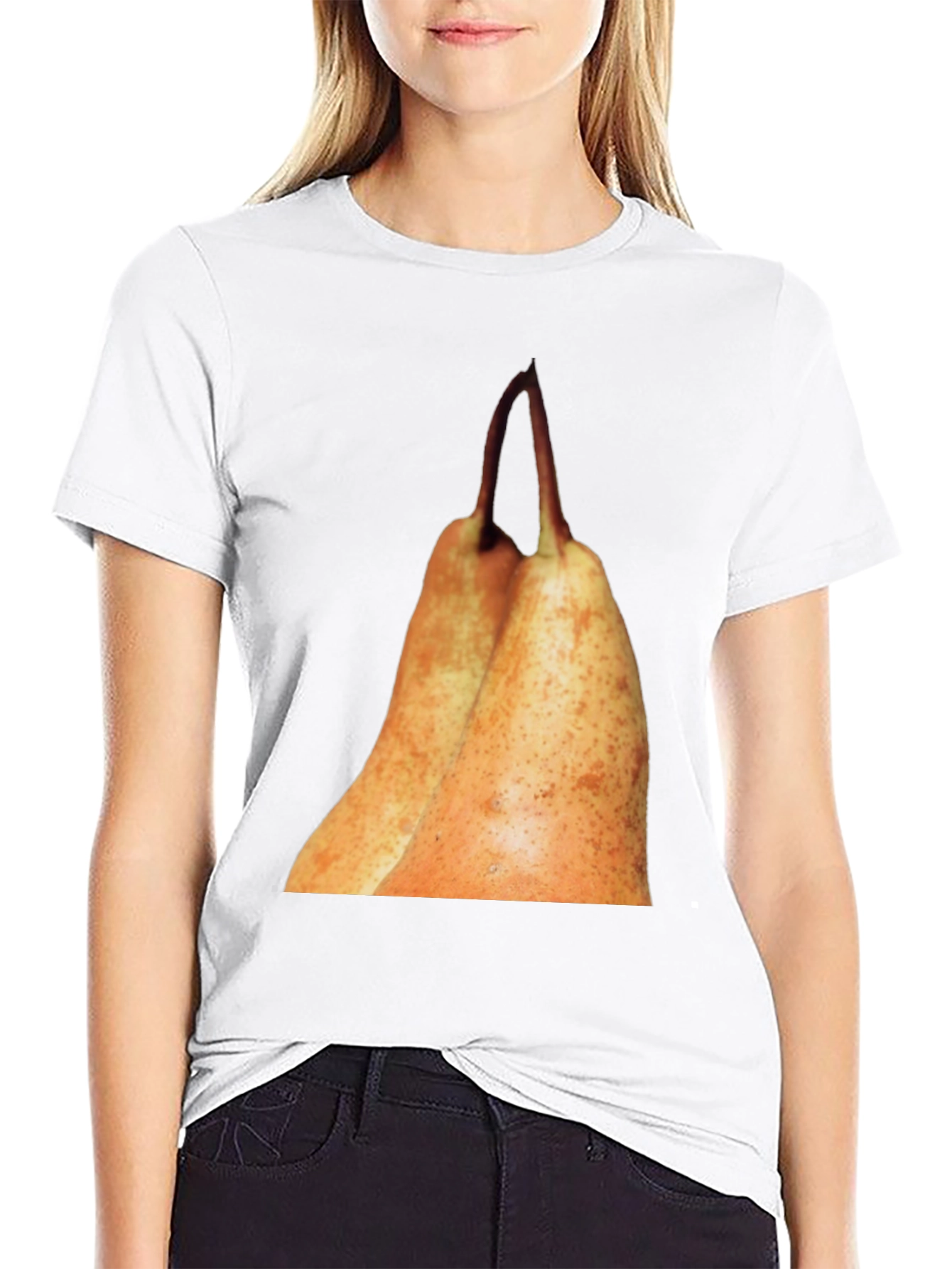 Pears Graphic Tee - Unique Fruit Design