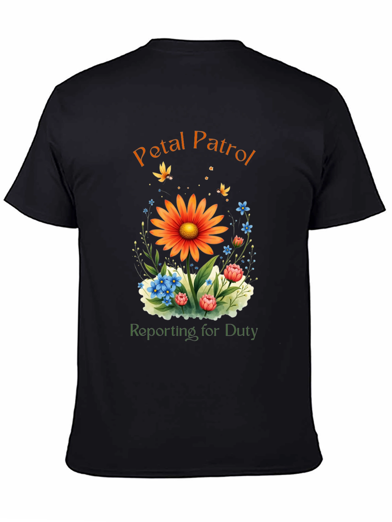 Petal Patrol T-Shirt - Floral Duty Tee