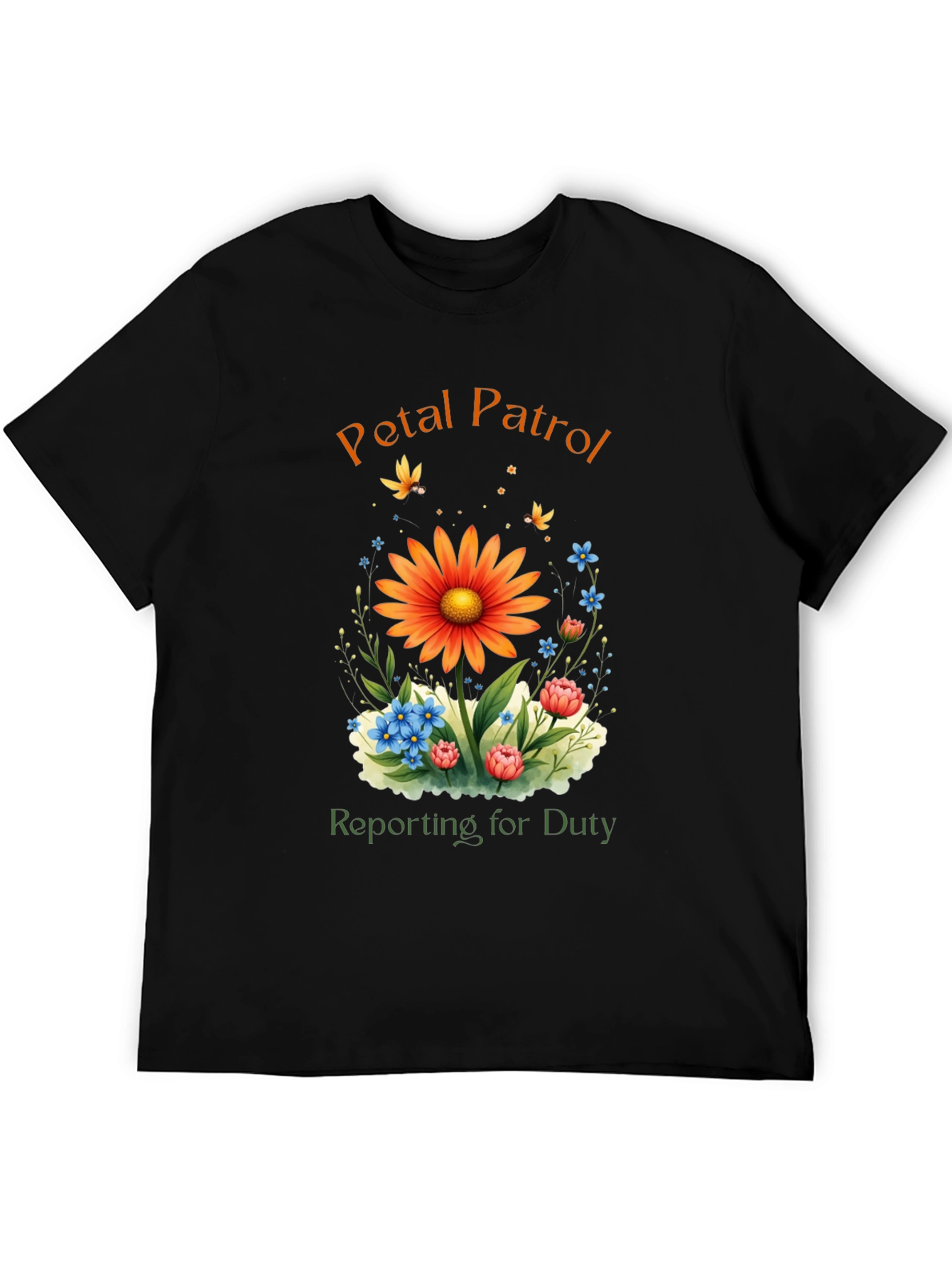 Petal Patrol T-Shirt - Floral Duty Tee