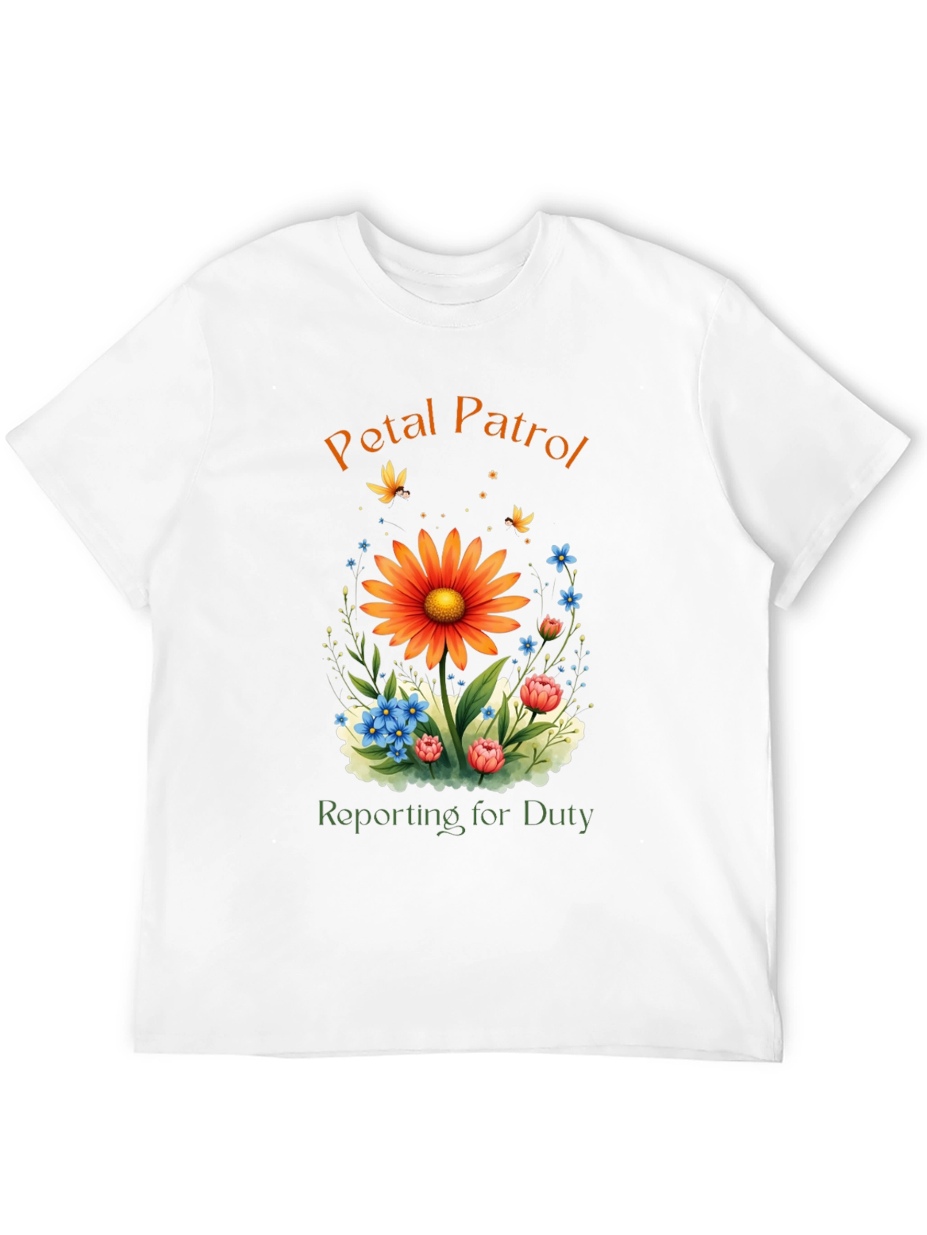 Petal Patrol T-Shirt - Floral Duty Tee