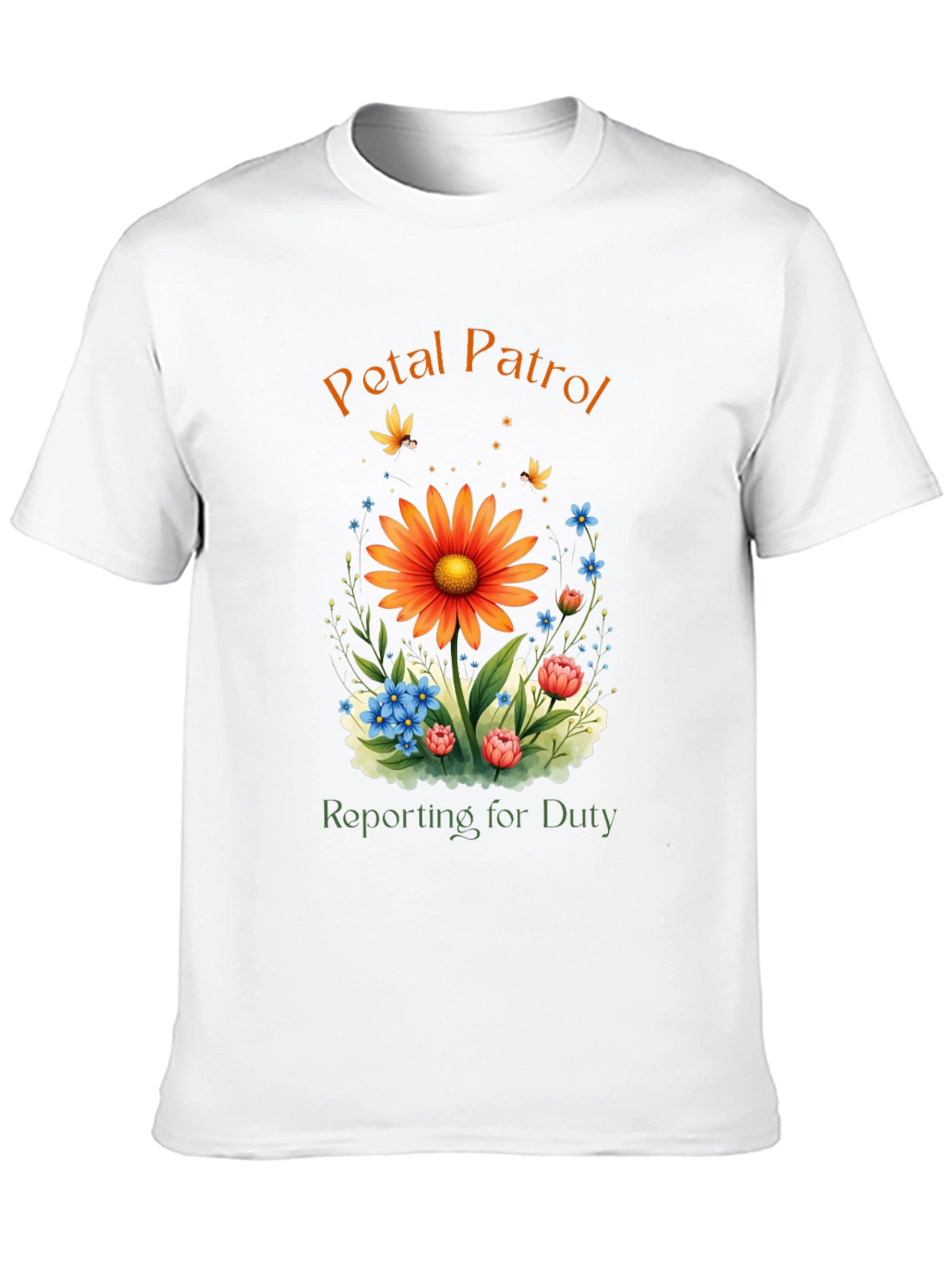 Petal Patrol T-Shirt - Floral Duty Tee