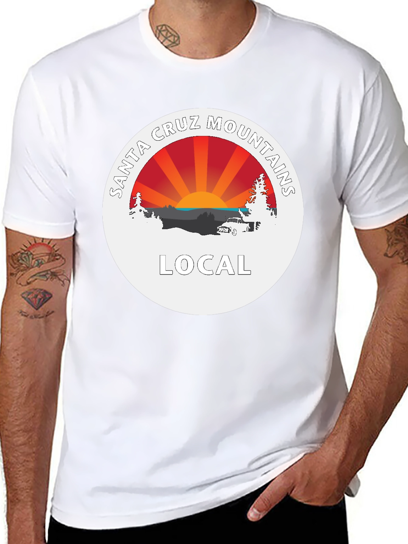 Santa Cruz Mountains Local T-Shirt