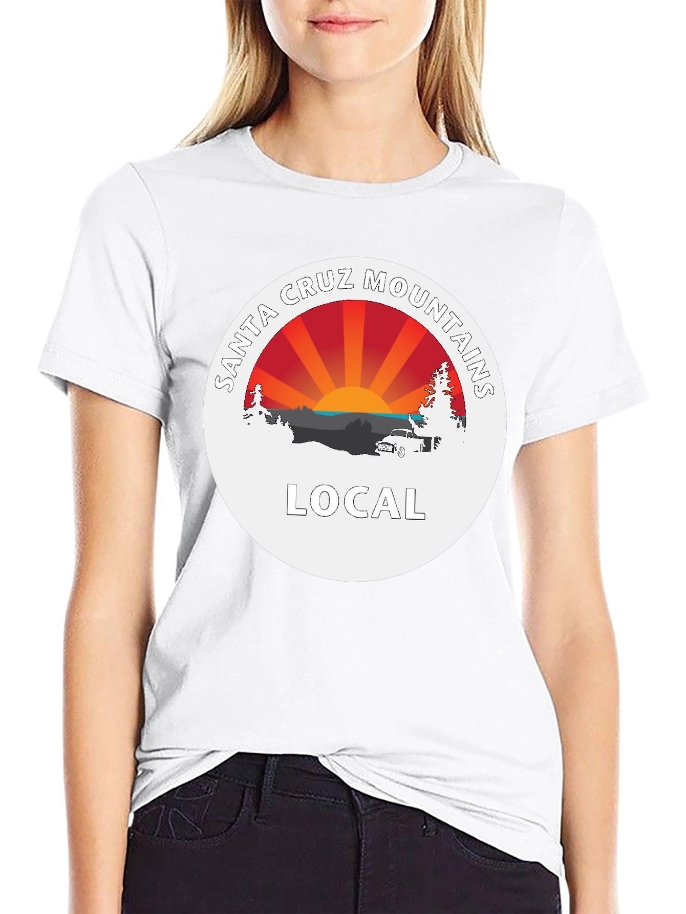 Santa Cruz Mountains Local T-Shirt