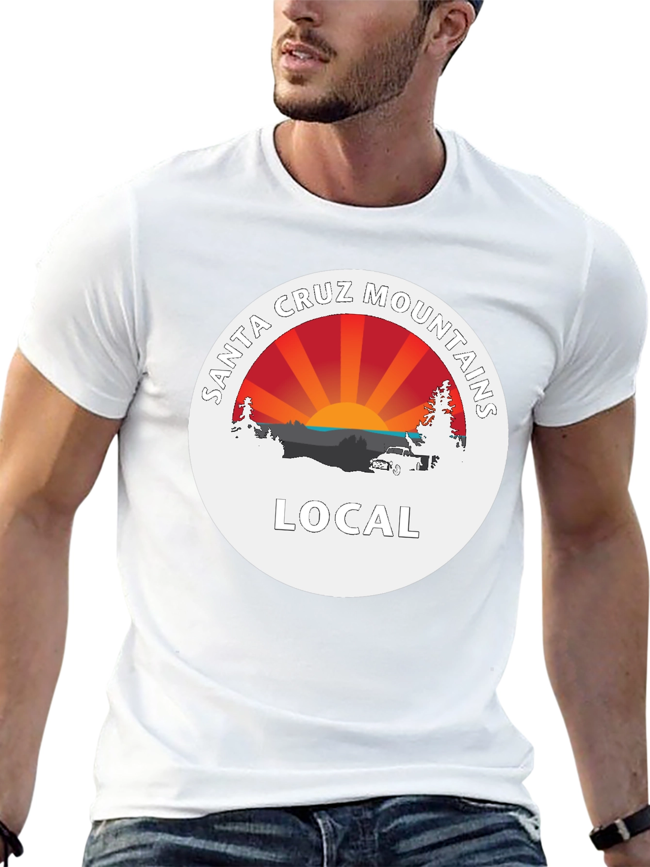 Santa Cruz Mountains Local T-Shirt