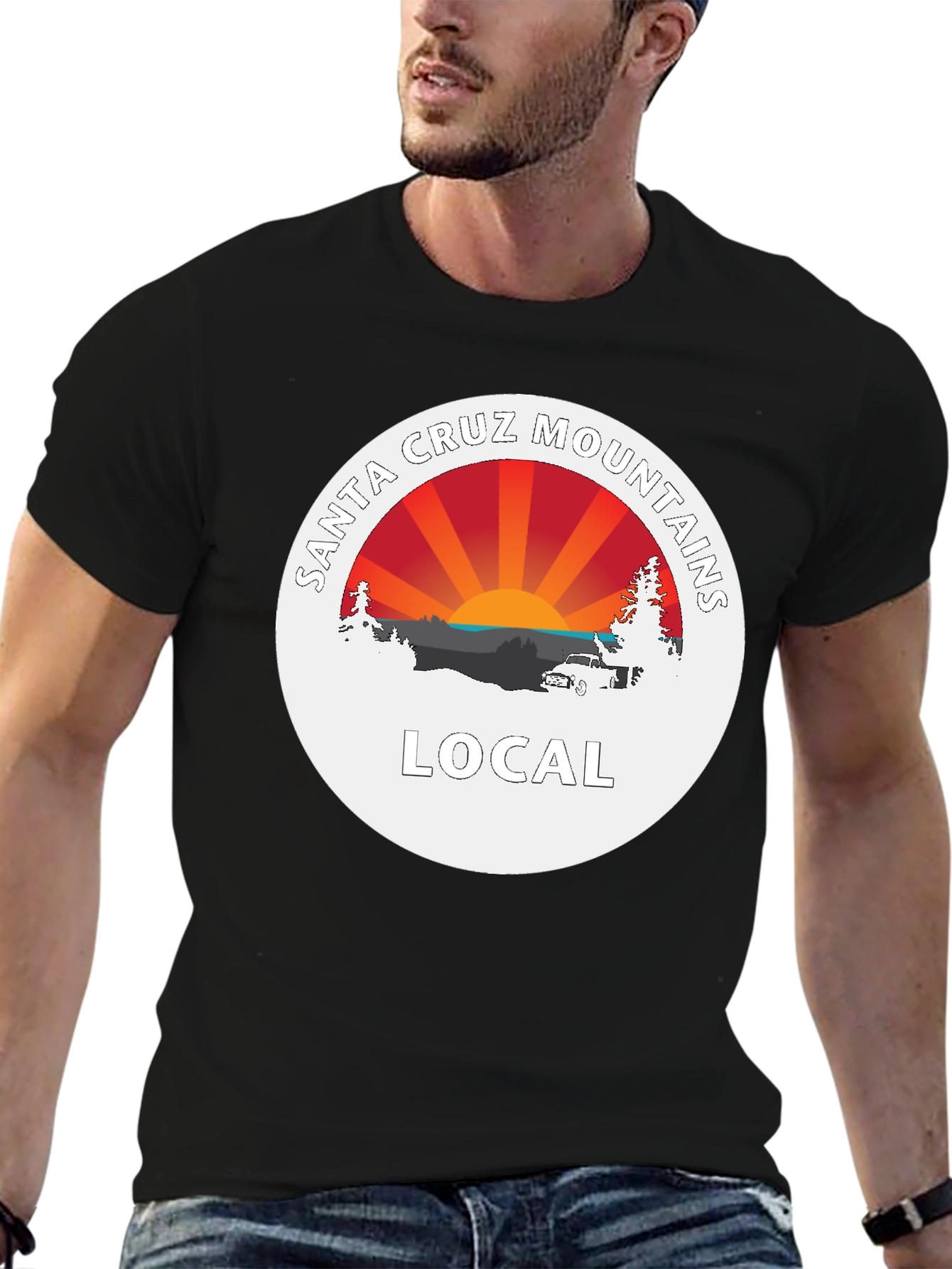 Santa Cruz Mountains Local T-Shirt
