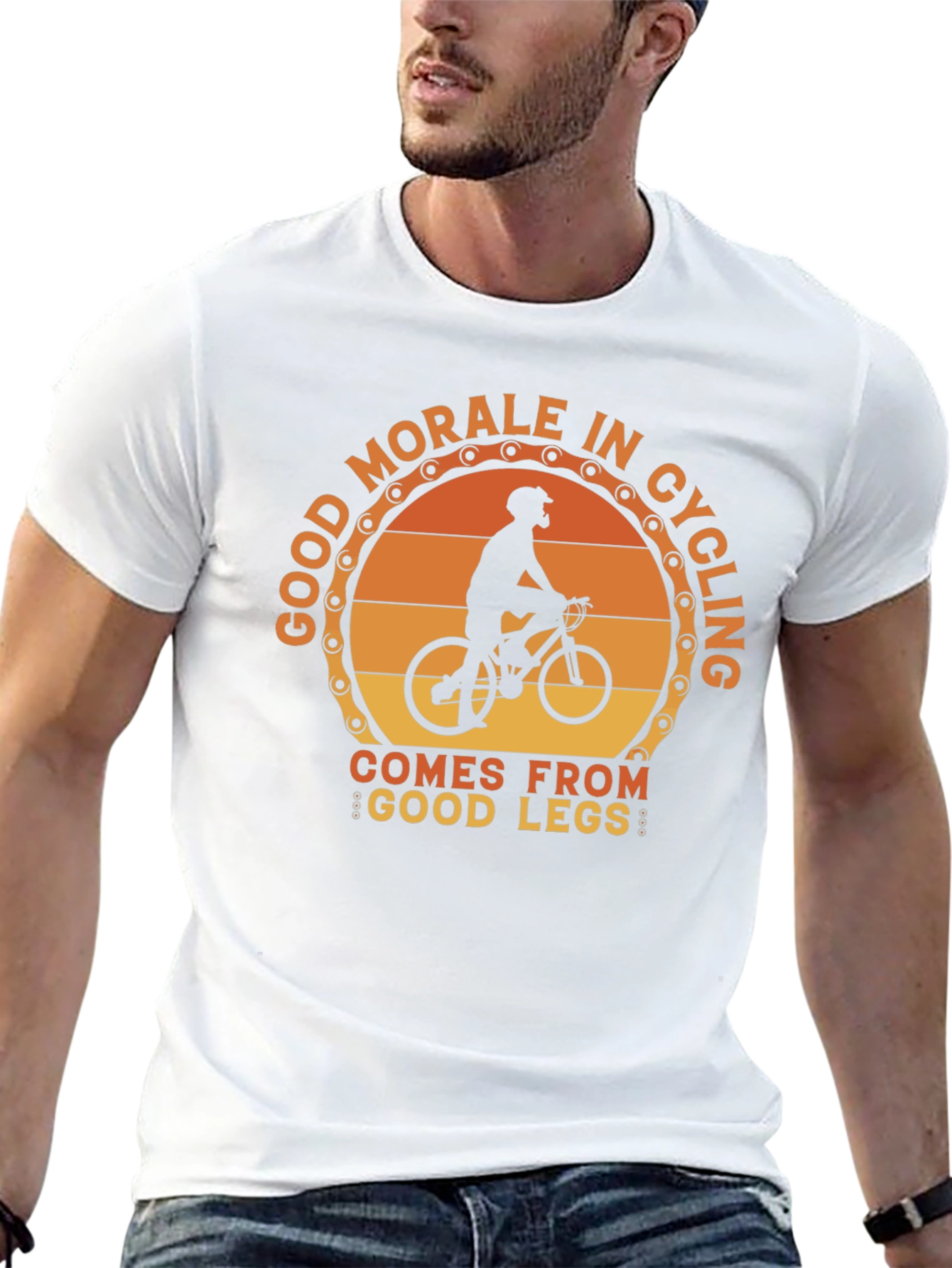 Cycling Morale Graphic T-Shirt