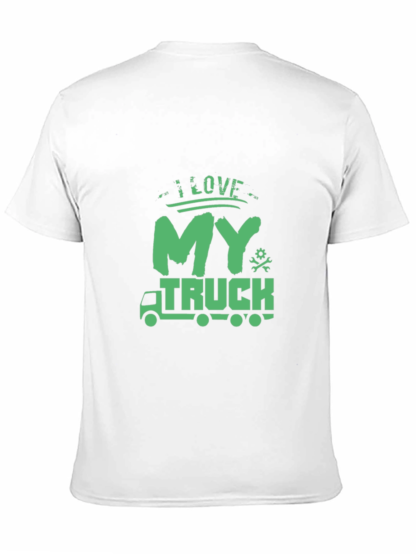 I Love My Truck Graphic Tee - Black