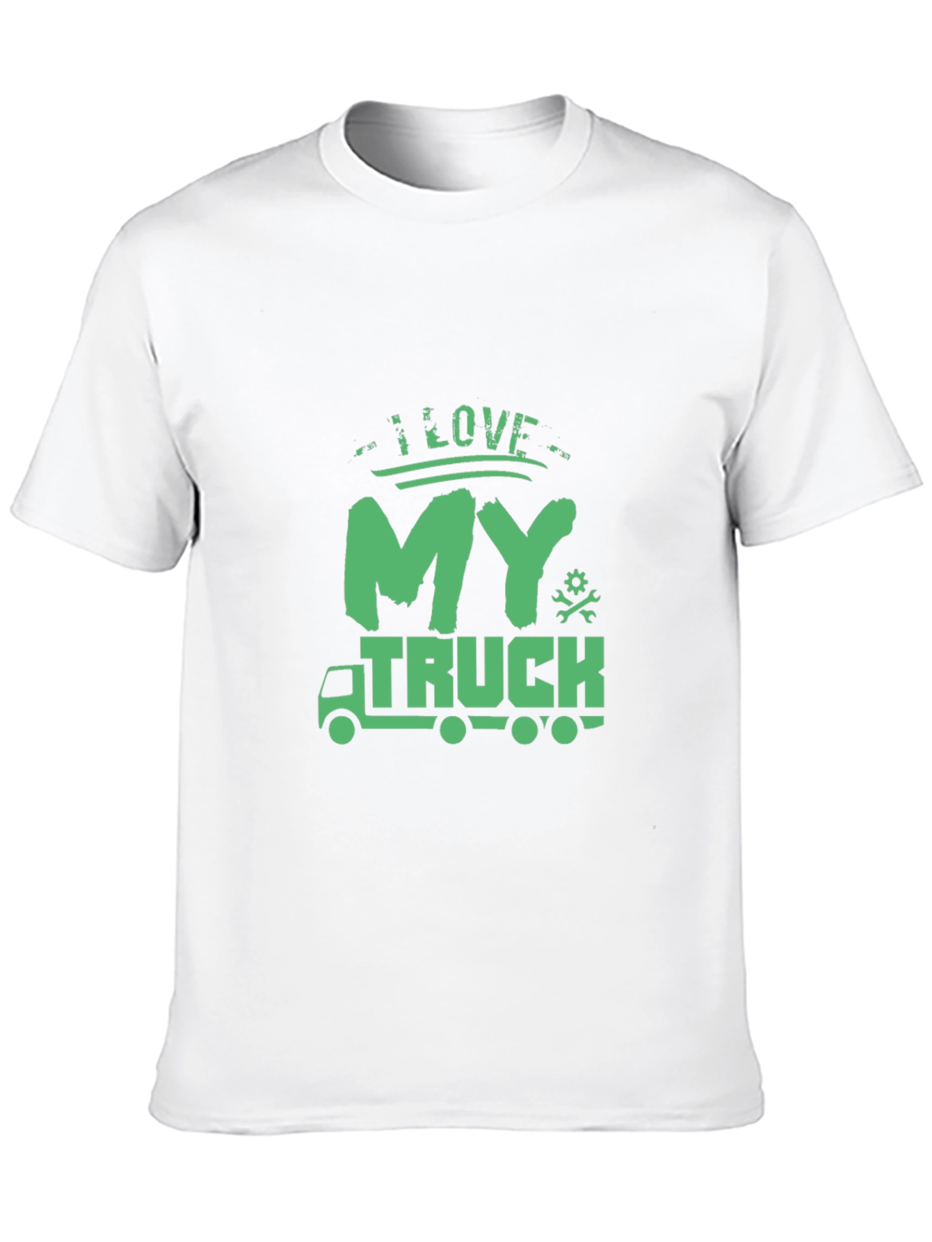 I Love My Truck Graphic Tee - Black