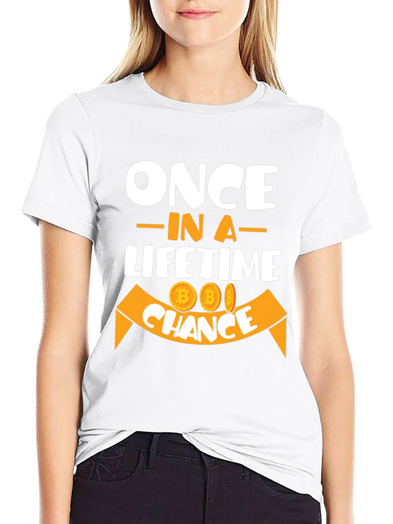 Once In A Lifetime Bitcoin Chance Graphic Tee
