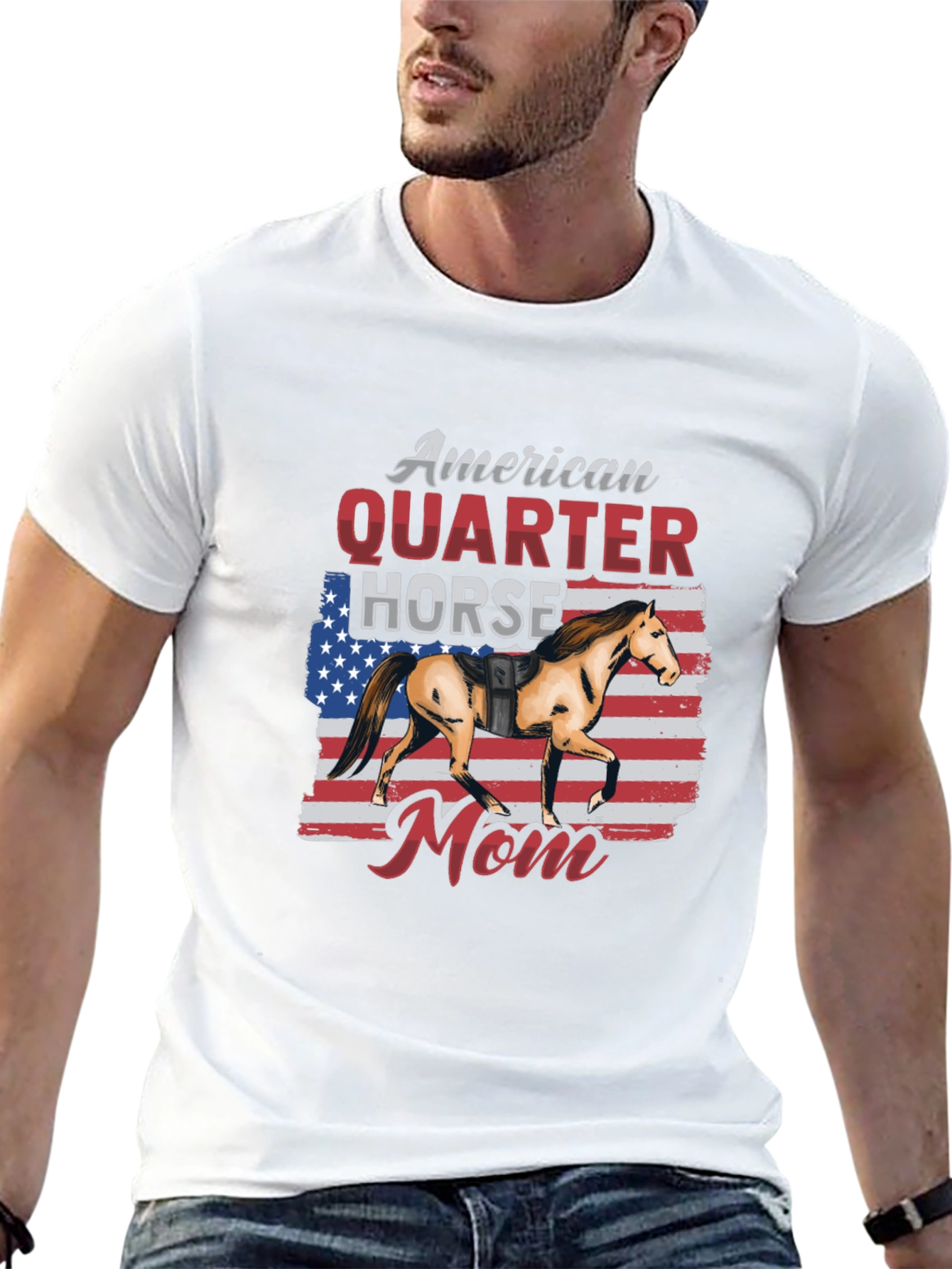 American Quarter Horse Mom T-Shirt