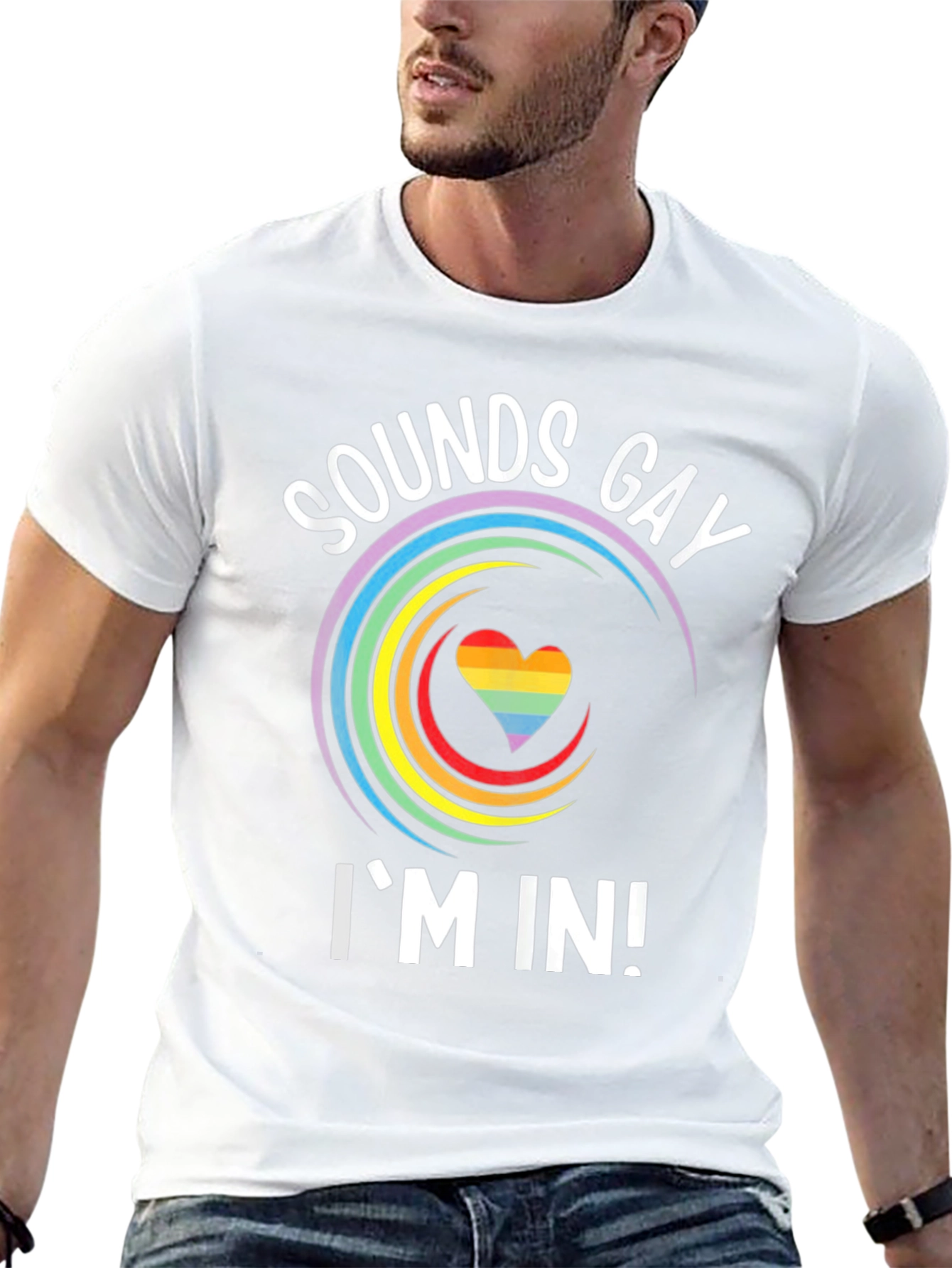 Sounds Gay Im In! Graphic T-Shirt