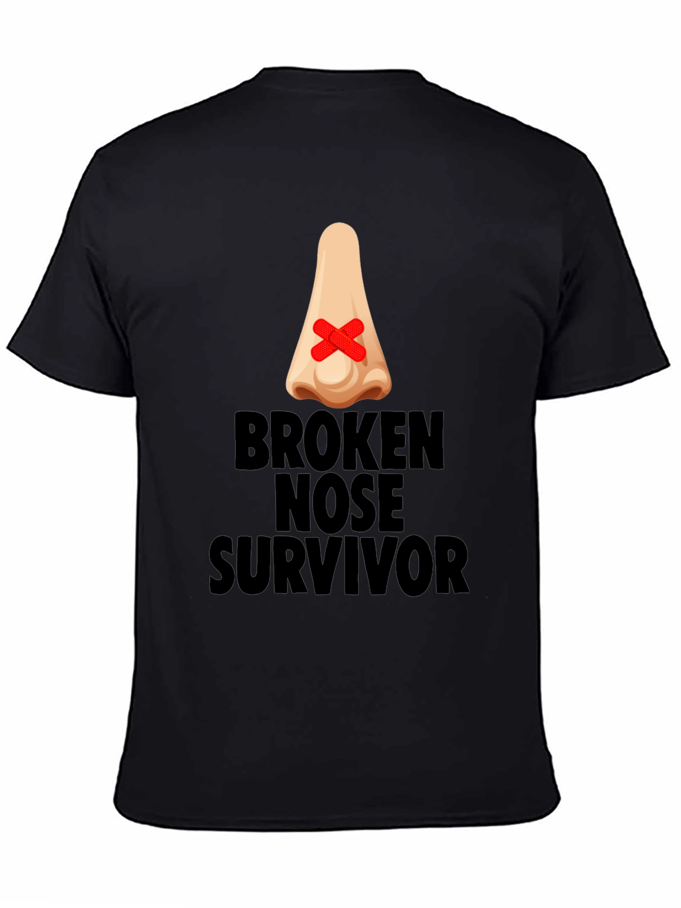 Broken Nose Survivor Graphic T-Shirt