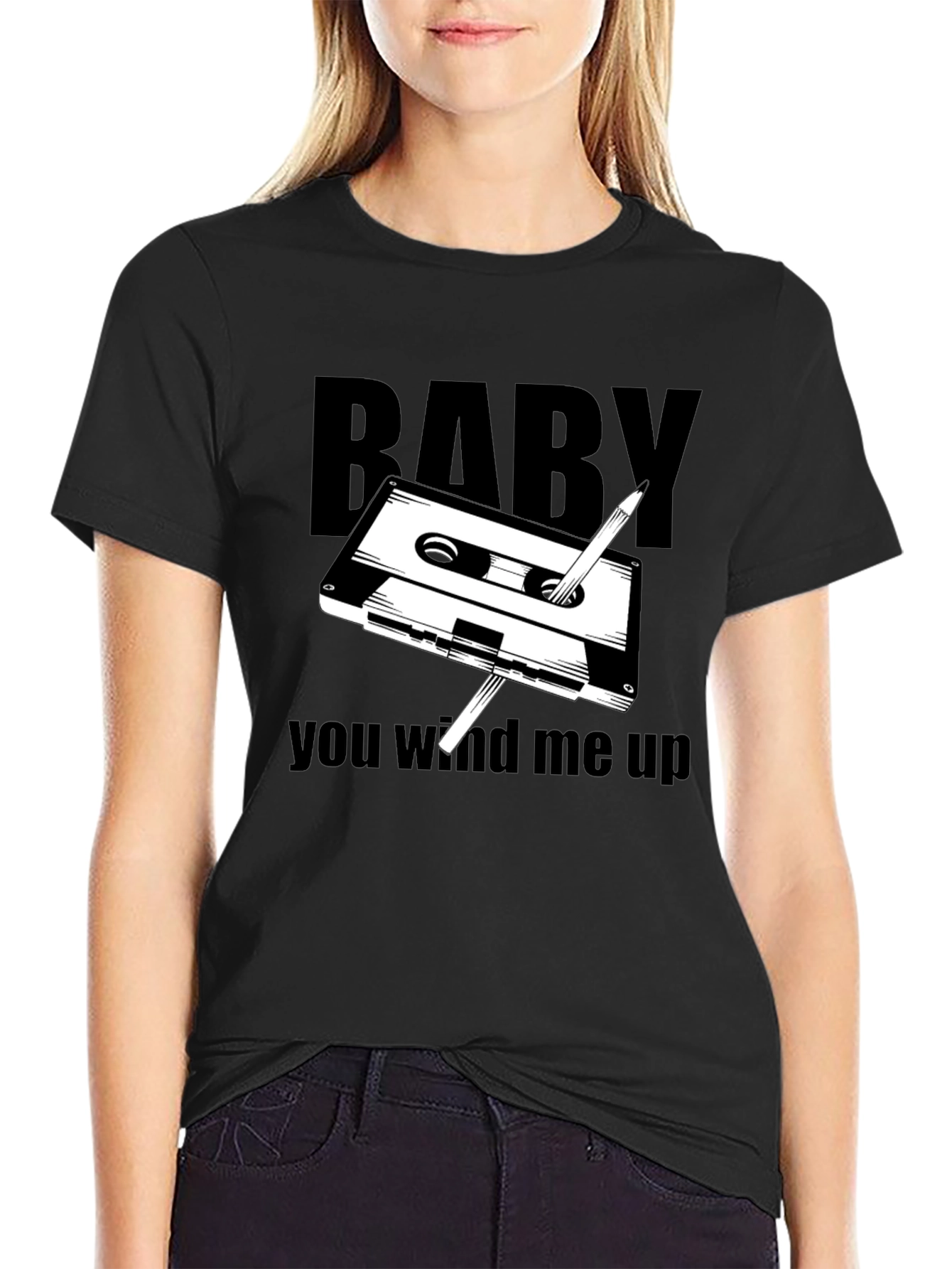 Retro Cassette Tape T-Shirt - You Wind Me Up