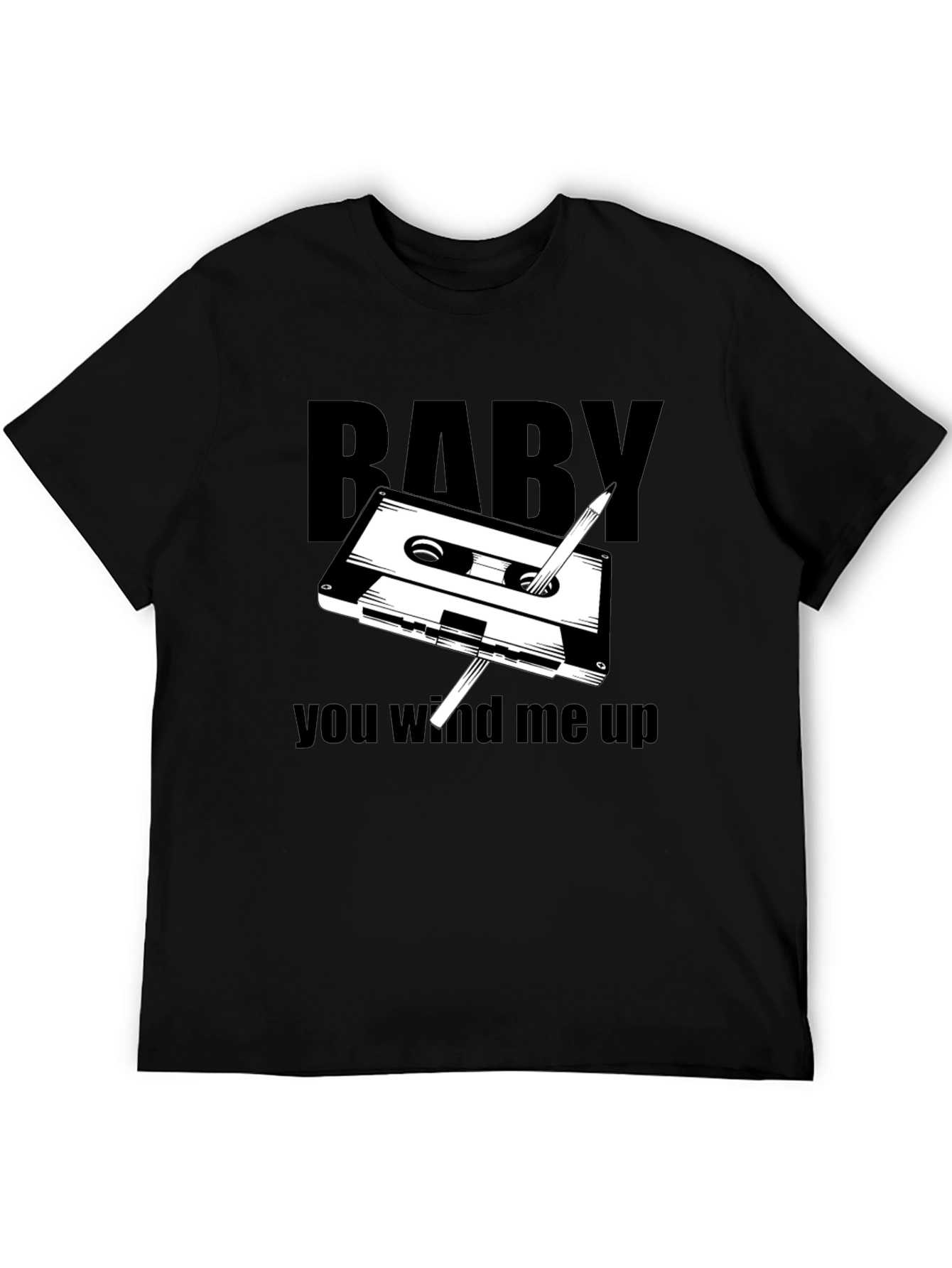 Retro Cassette Tape T-Shirt - You Wind Me Up