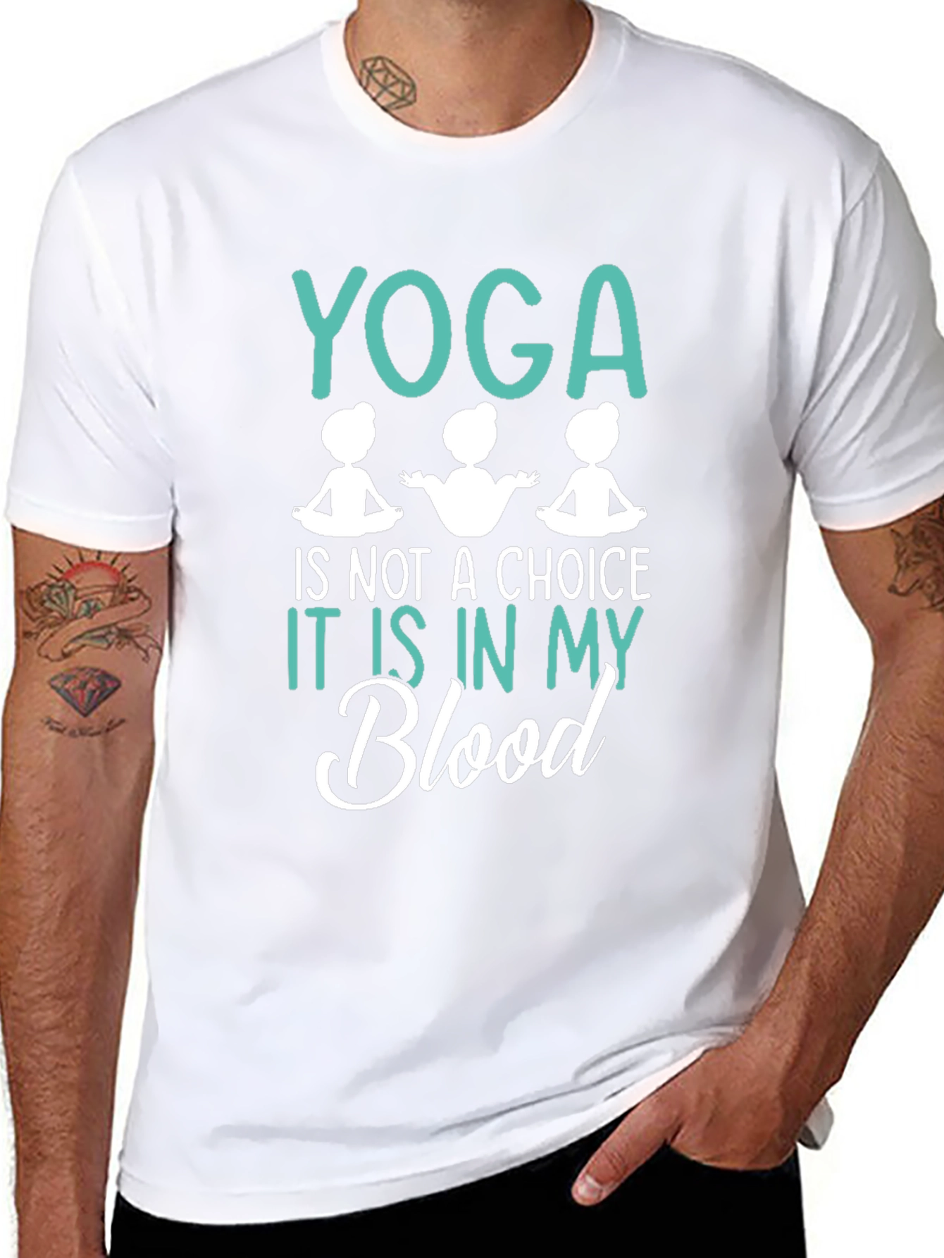 Yoga is in My Blood T-Shirt