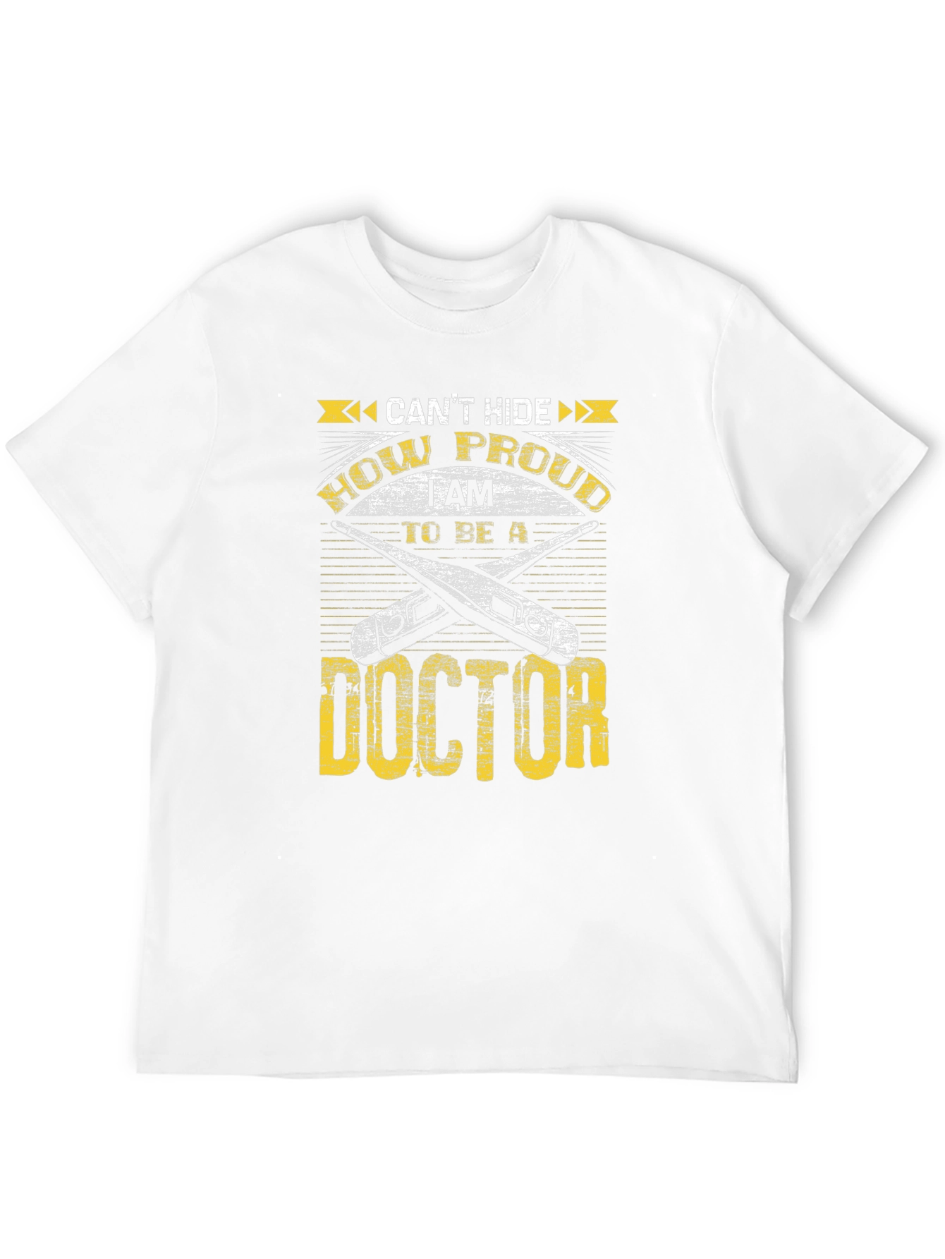 Proud Doctor Graphic T-Shirt - Black