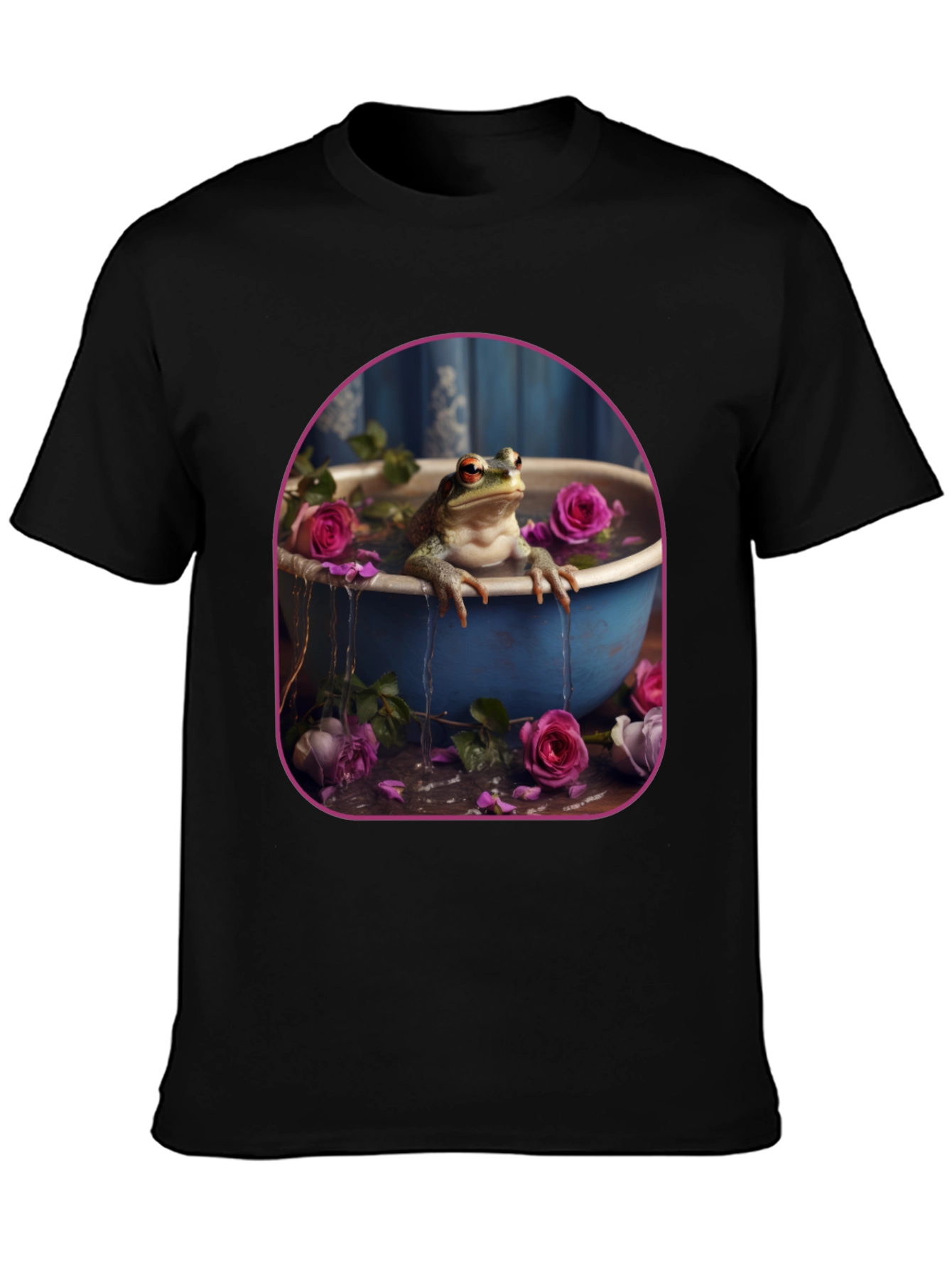 Frog in Roses T-Shirt
