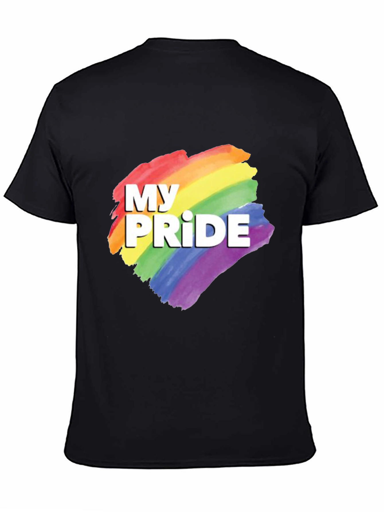 My Pride LGBTQ+ Rainbow Graphic T-Shirt