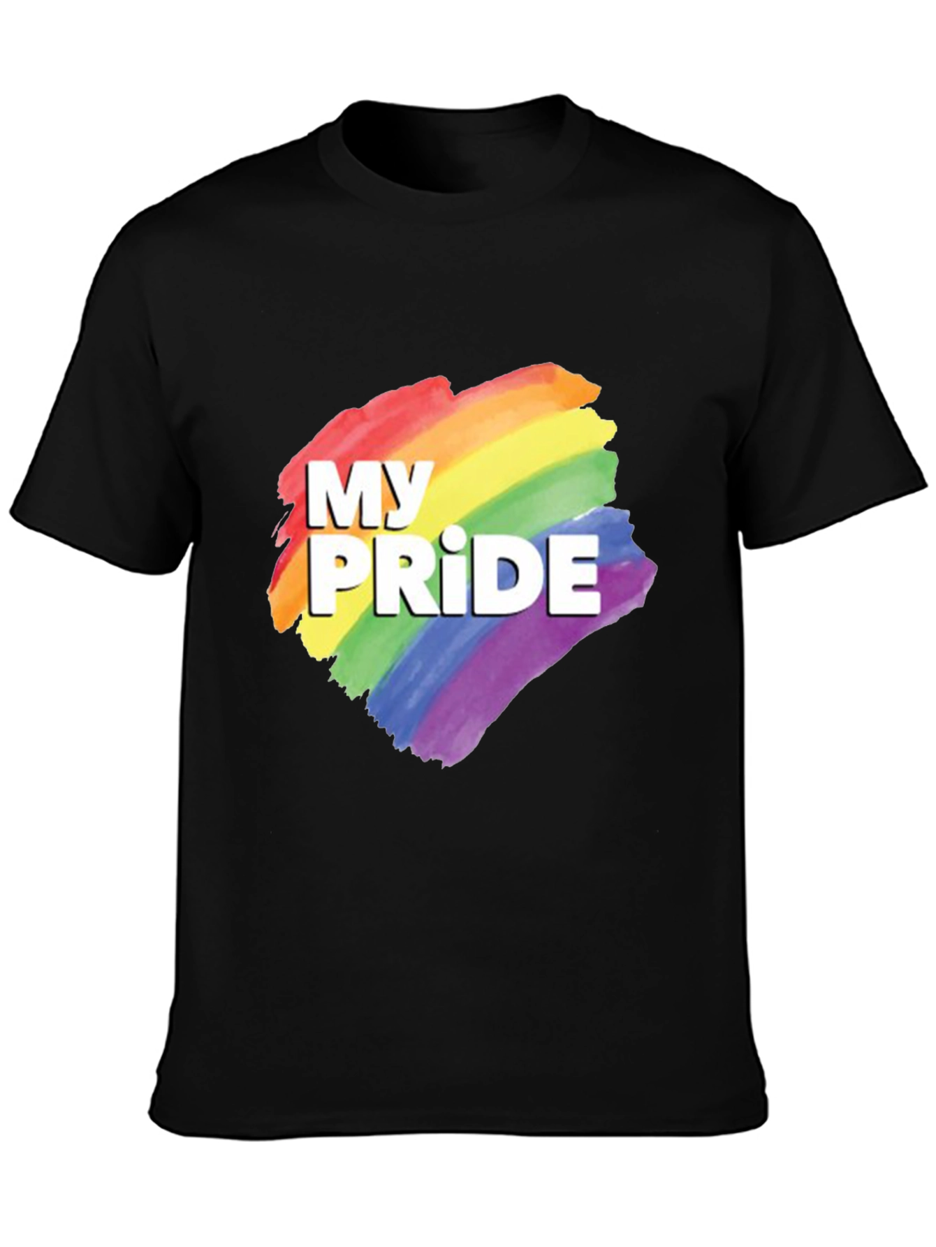 My Pride LGBTQ+ Rainbow Graphic T-Shirt