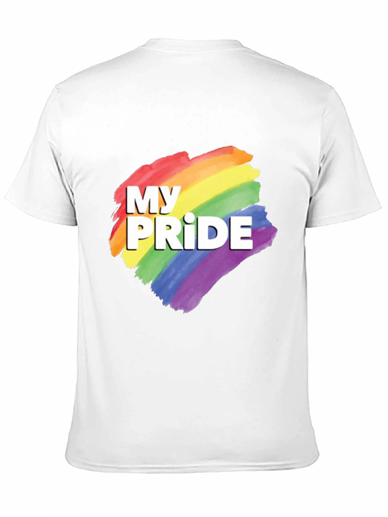 My Pride LGBTQ+ Rainbow Graphic T-Shirt