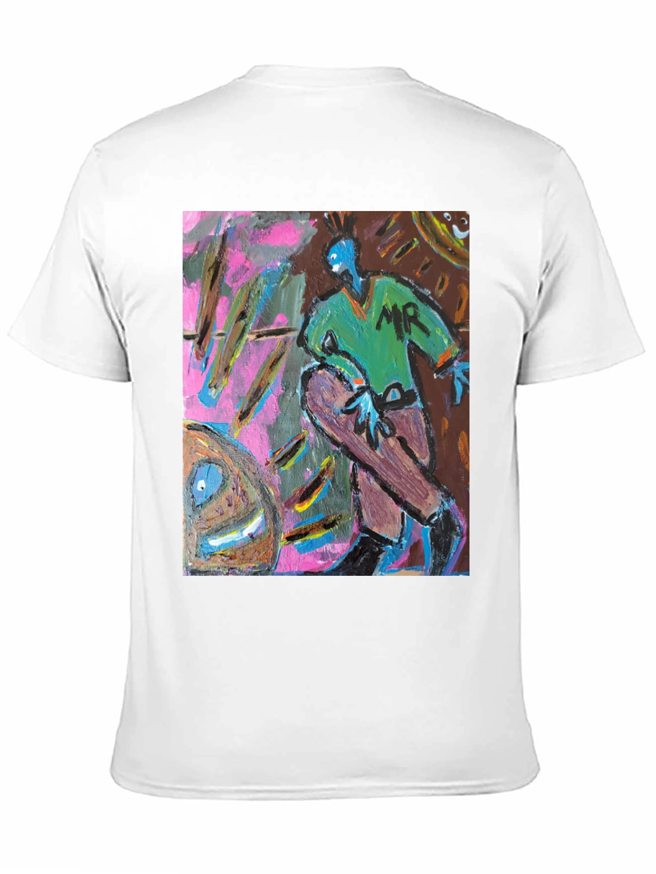 Abstract Art Graphic Tee - Unique Design