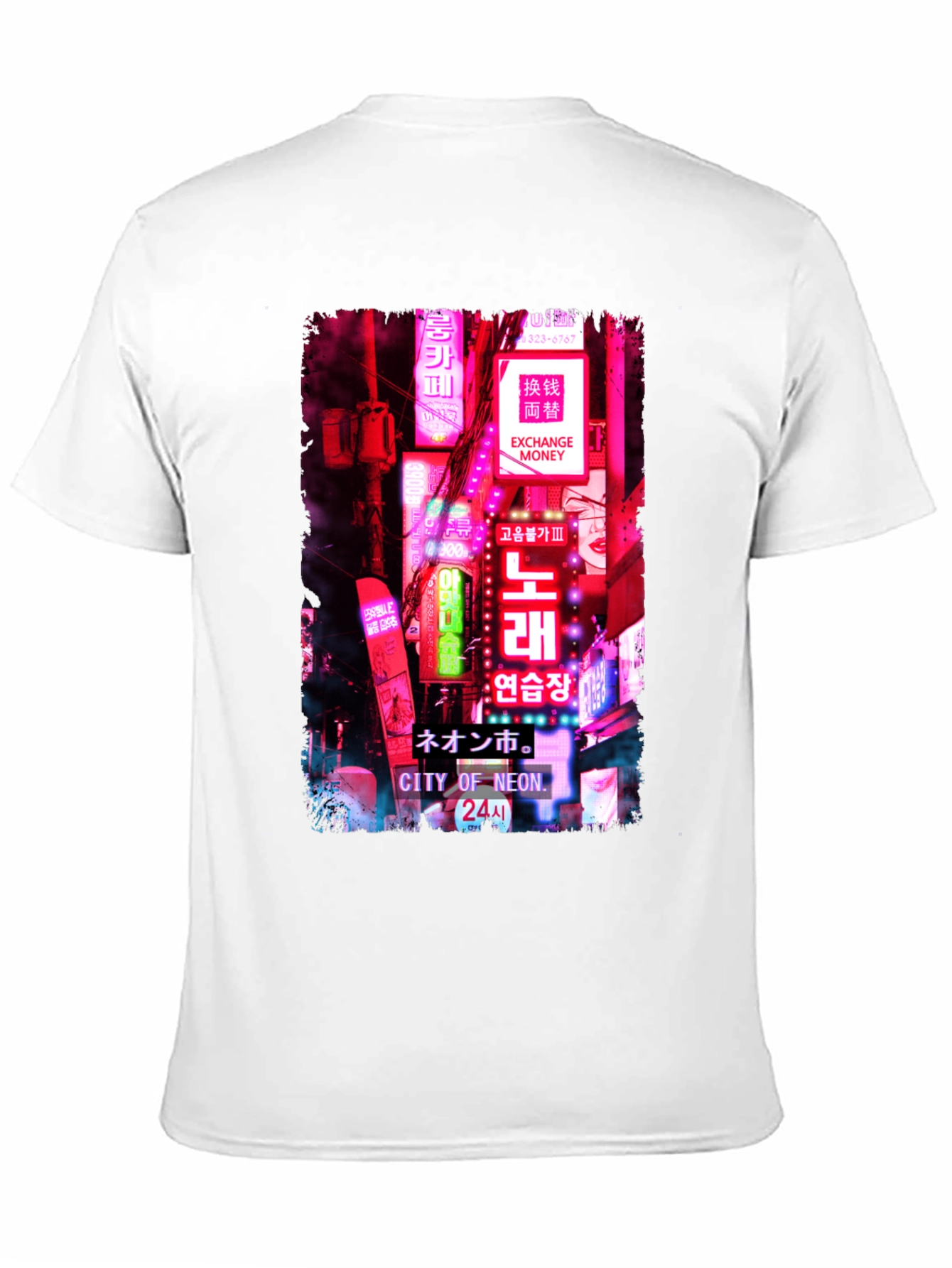 City of Neon T-Shirt: Urban Style